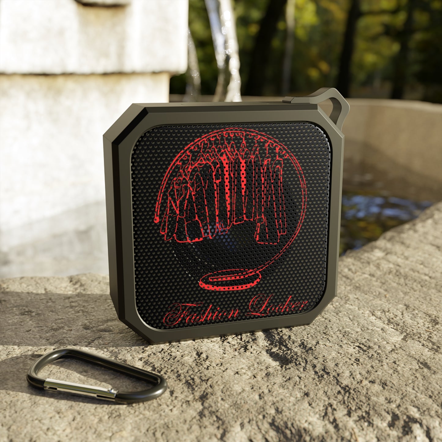Outdoor Bluetooth Speaker - Red Ink