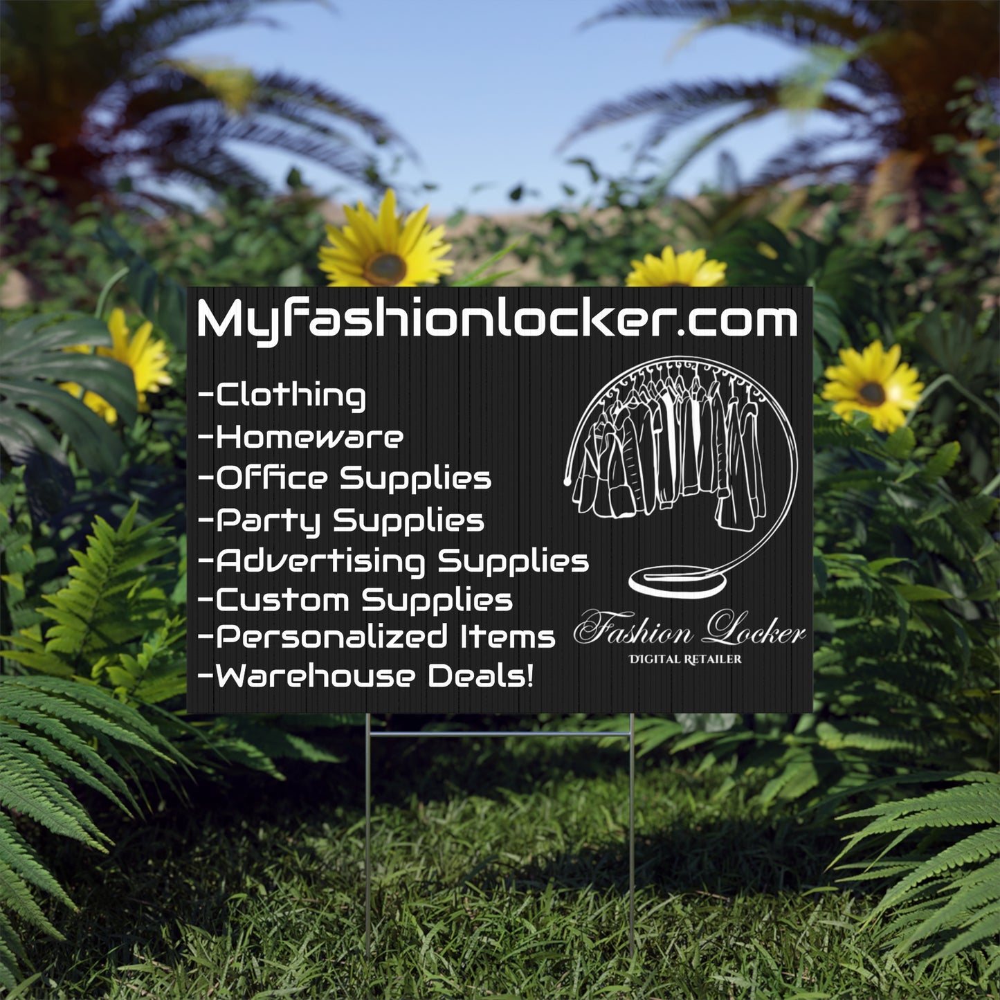 Personalized Lawn Sign - Fashion Locker