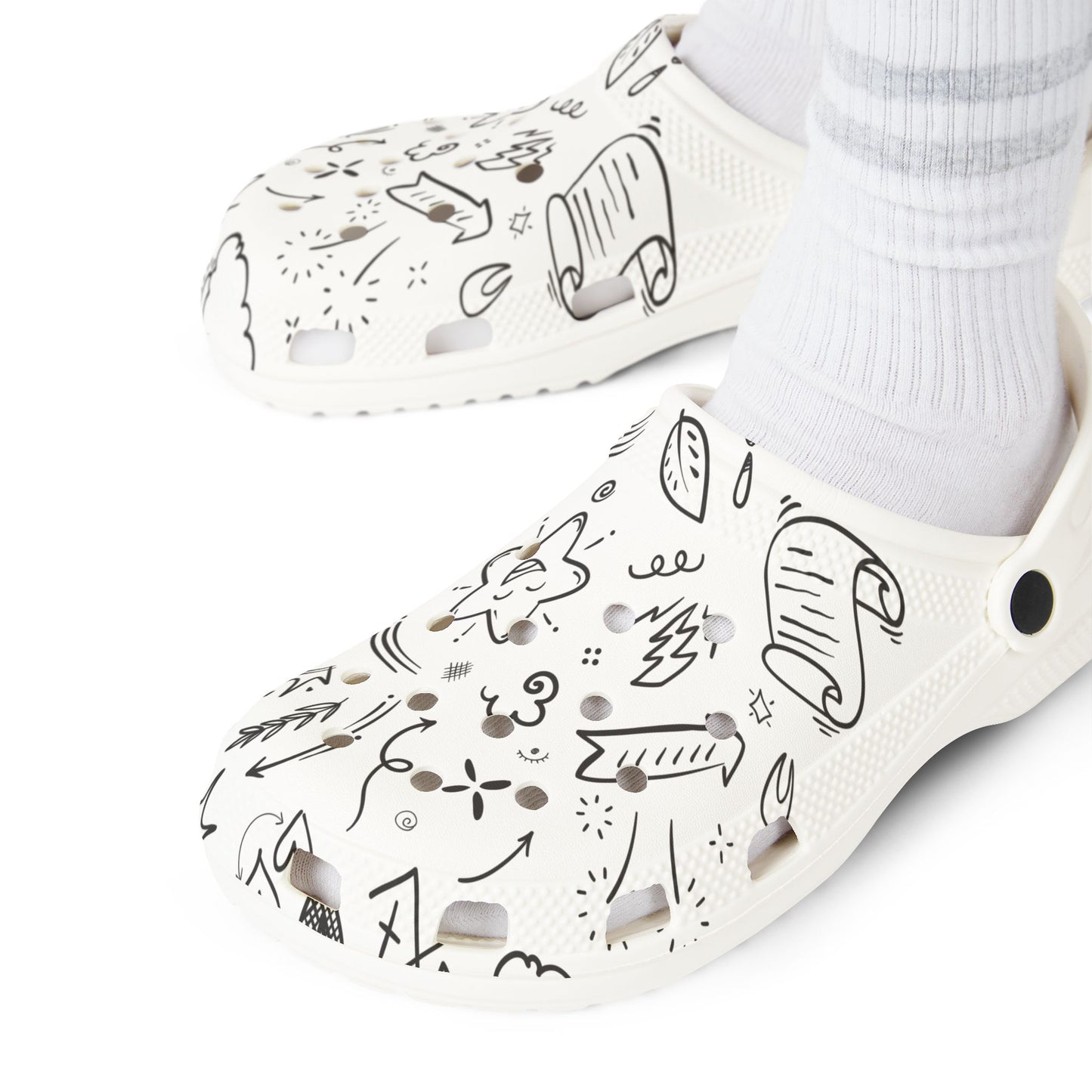 Artistic EVA Foam Rubber Shoes