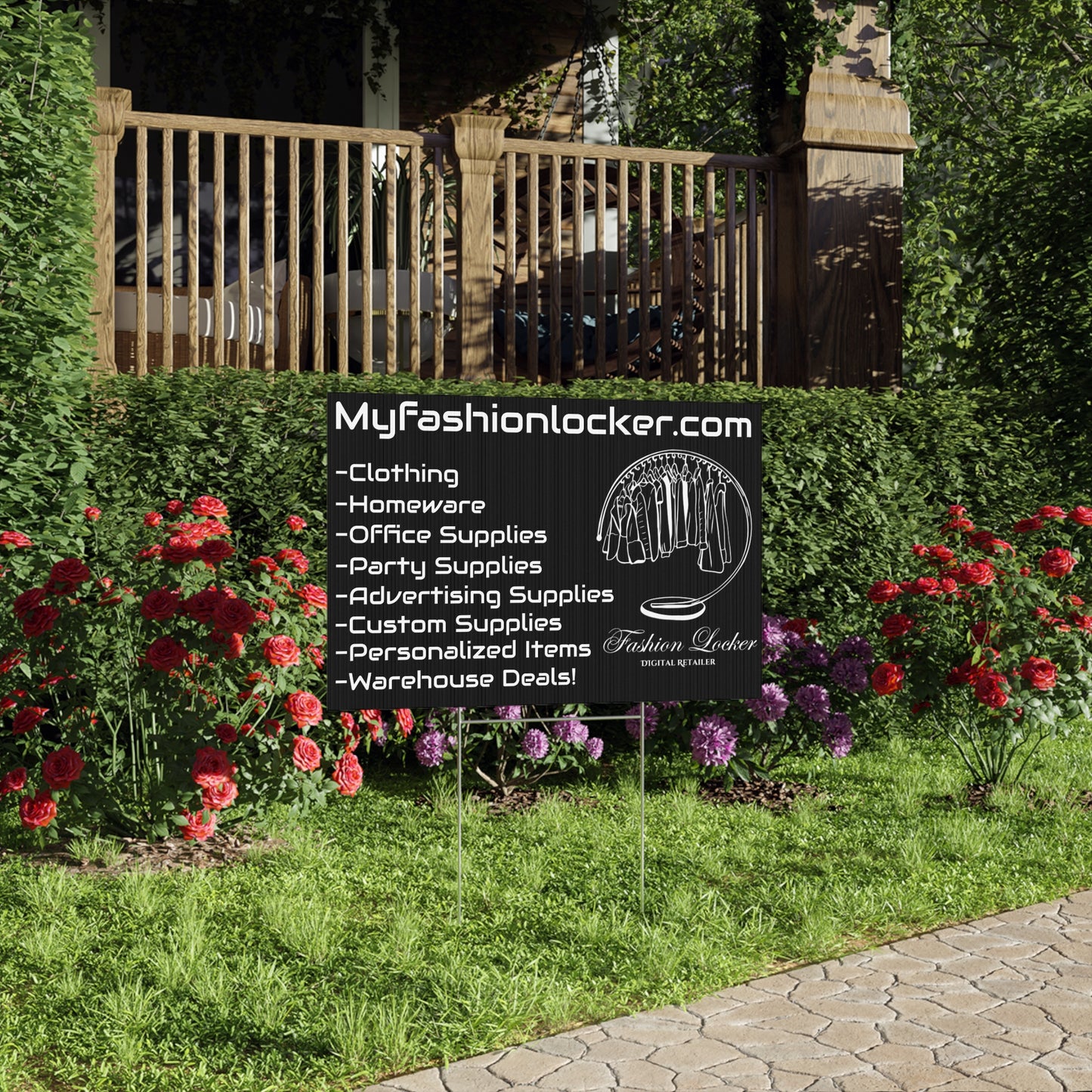 Personalized Lawn Sign - Fashion Locker