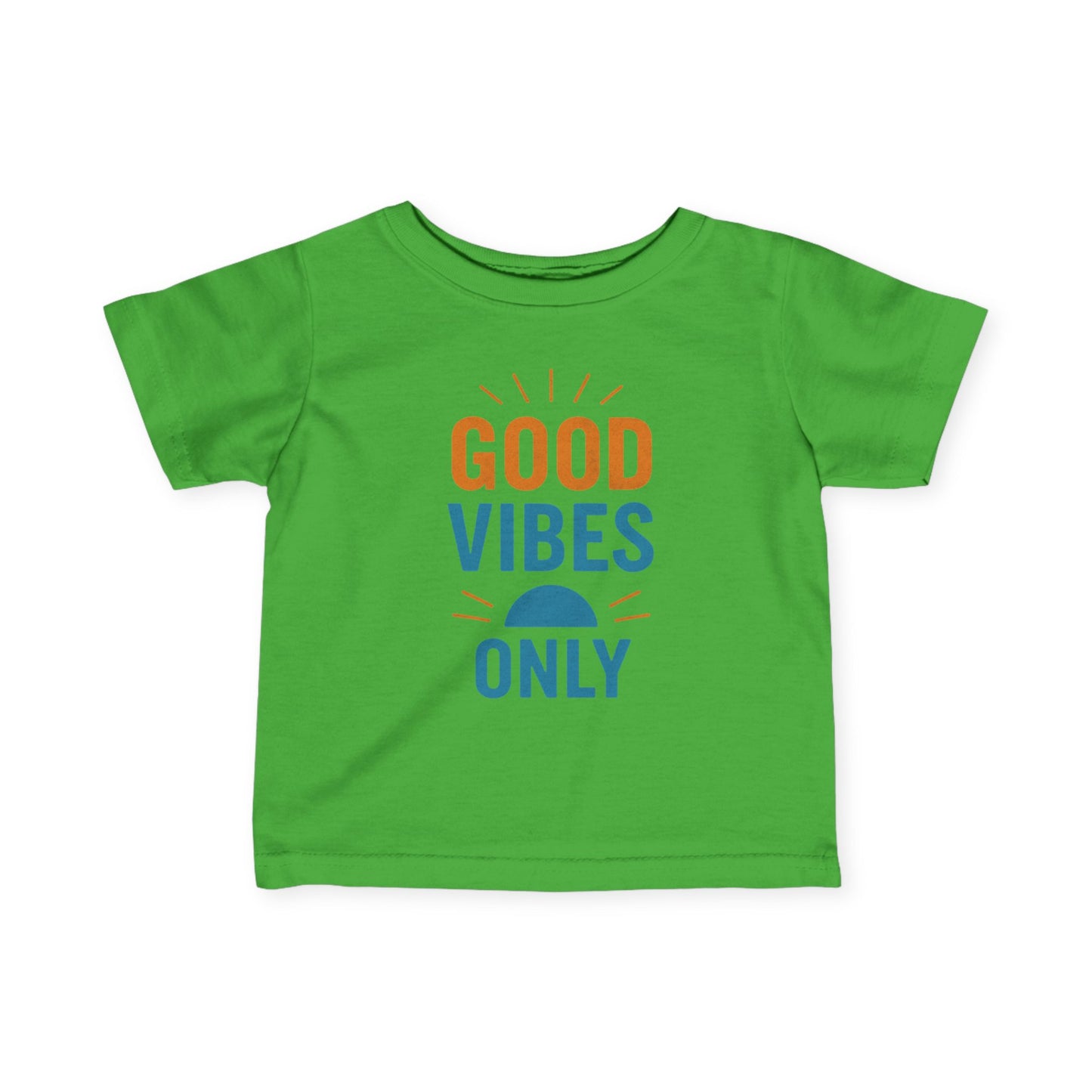 'Good Vibes Only' Infant Jersey Shirt