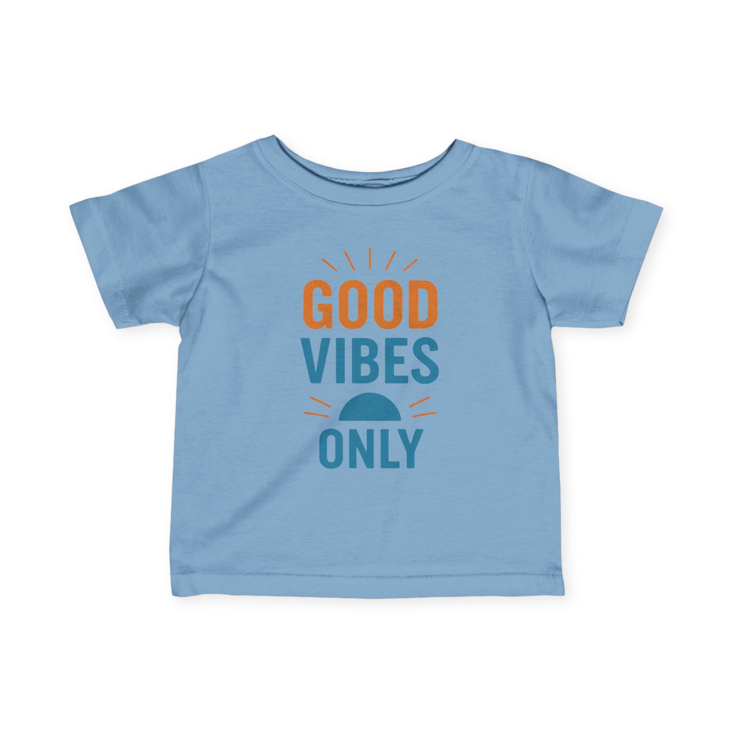'Good Vibes Only' Infant Jersey Shirt