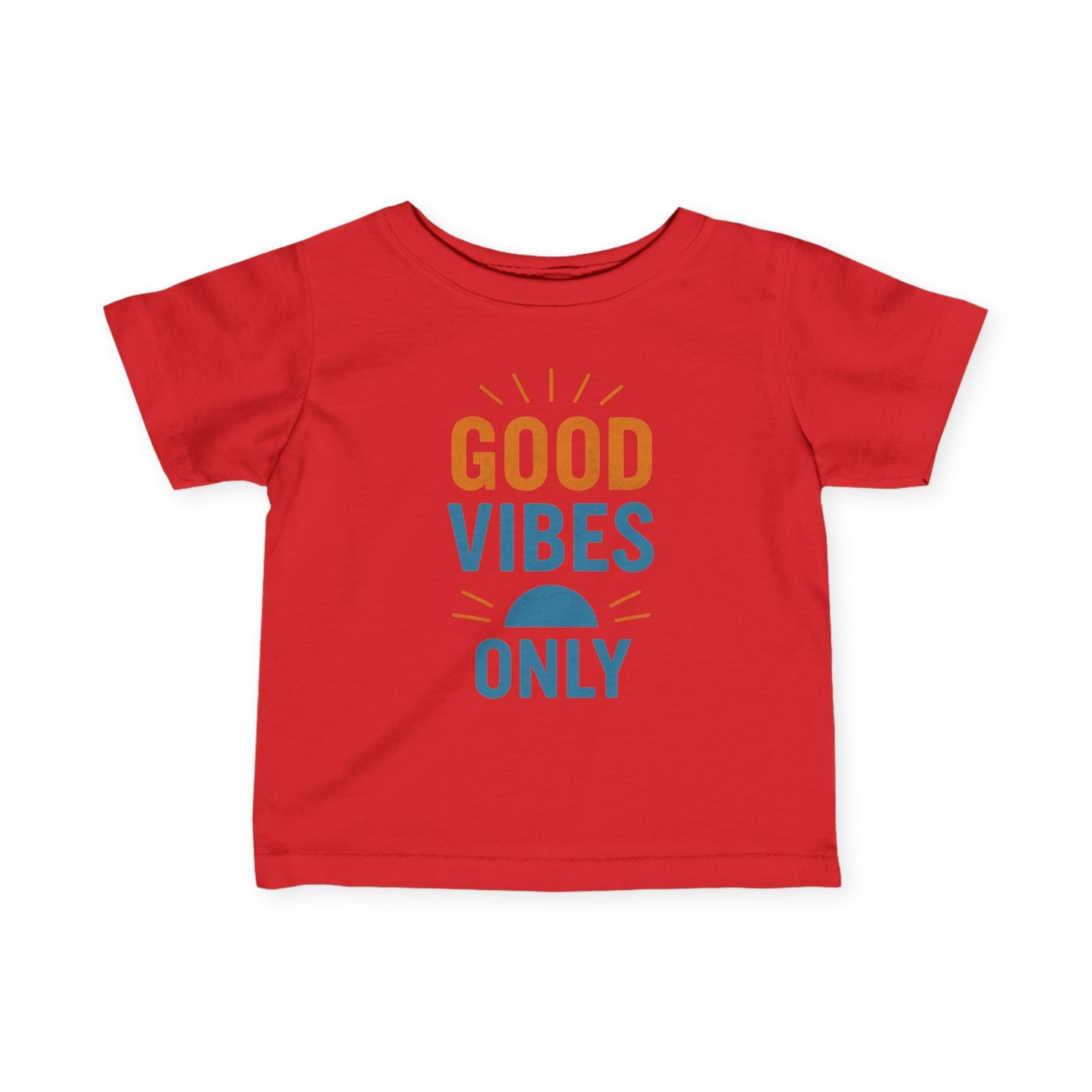'Good Vibes Only' Infant Jersey Shirt