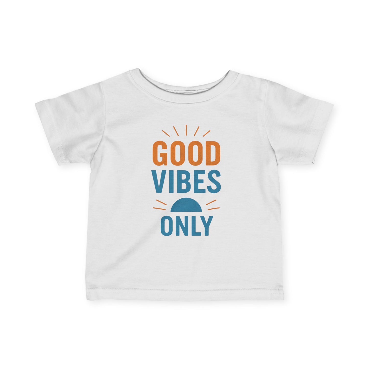 'Good Vibes Only' Infant Jersey Shirt