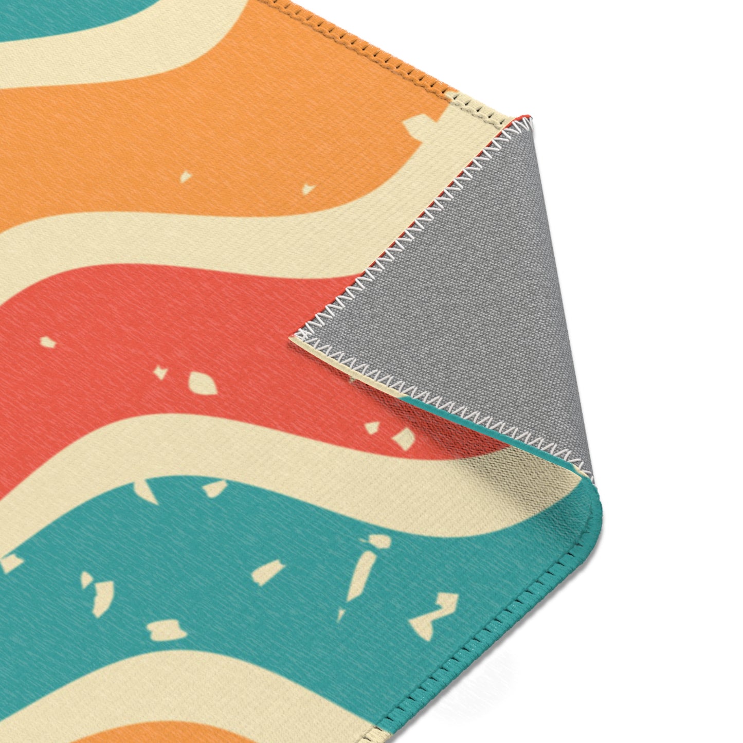 Retro Swirl Area Rug by Fashion Locker