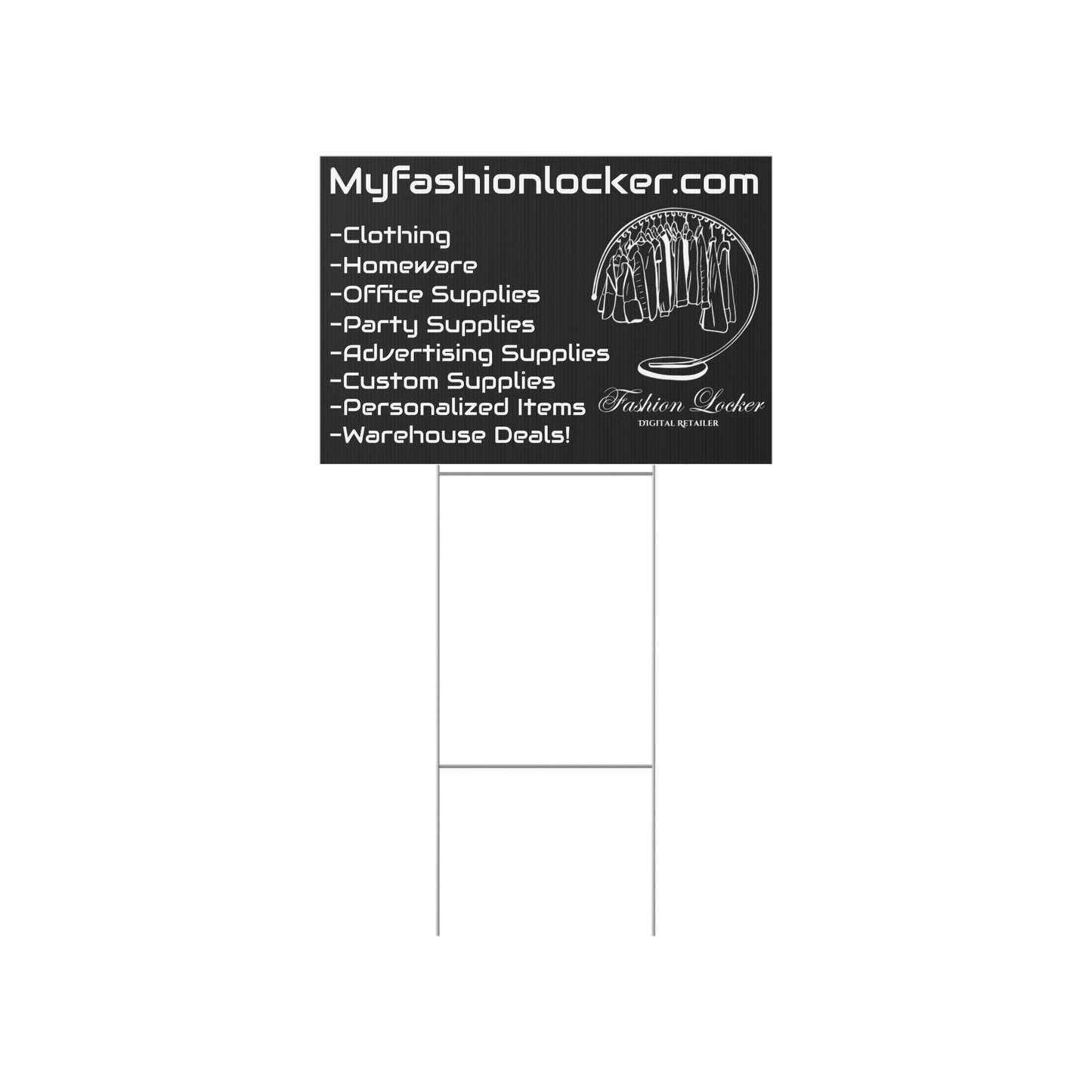 Personalized Lawn Sign - Fashion Locker