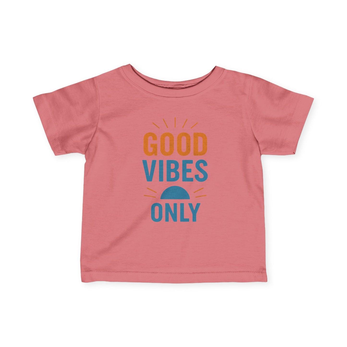 'Good Vibes Only' Infant Jersey Shirt