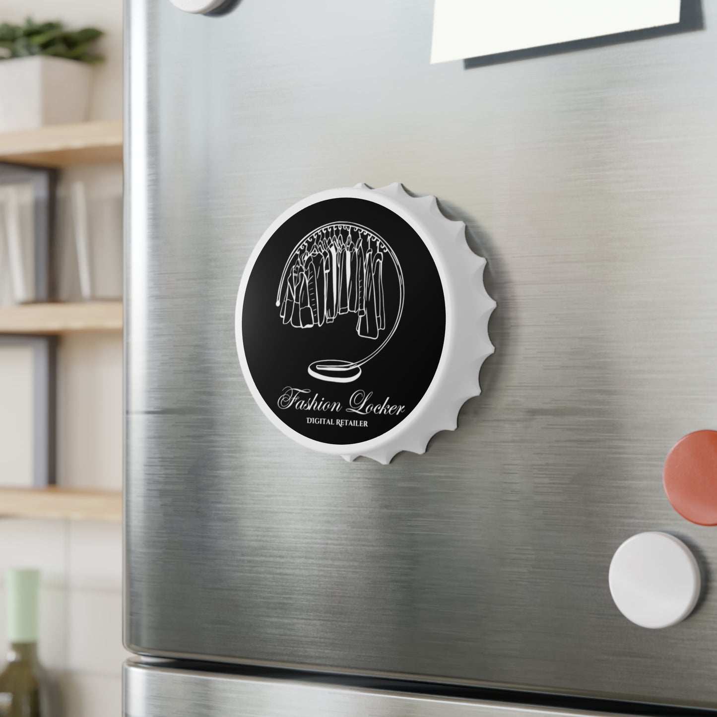 Fashion Locker Bottle Opener - Black Void