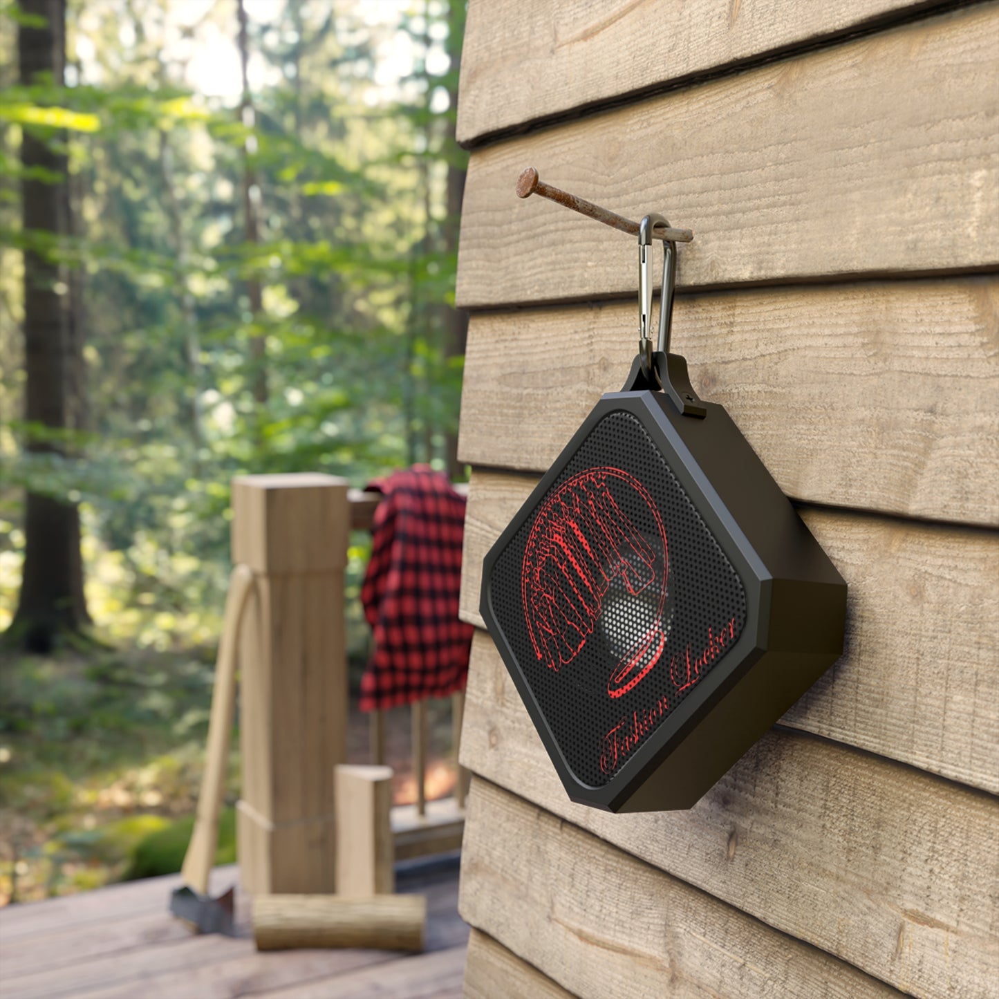 Outdoor Bluetooth Speaker - Red Ink