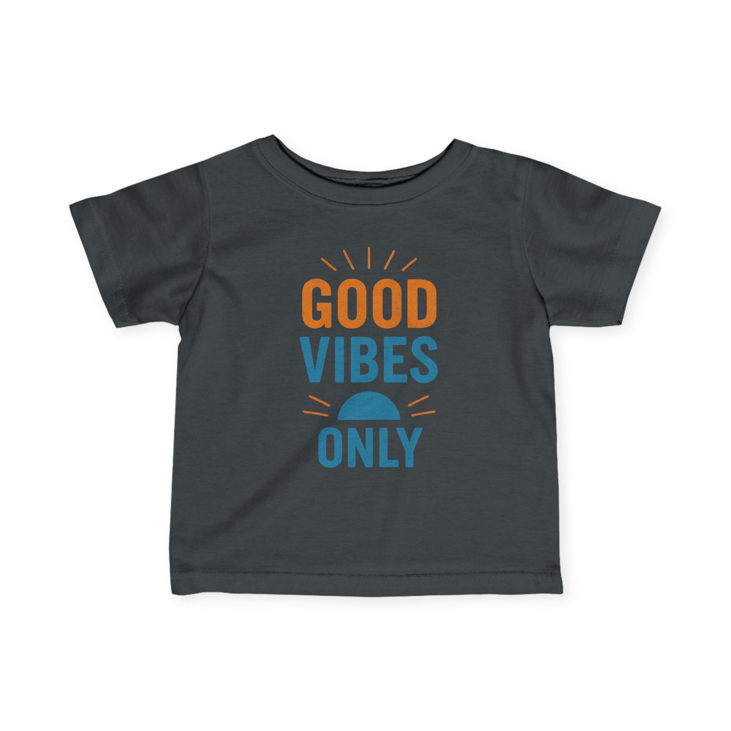 'Good Vibes Only' Infant Jersey Shirt