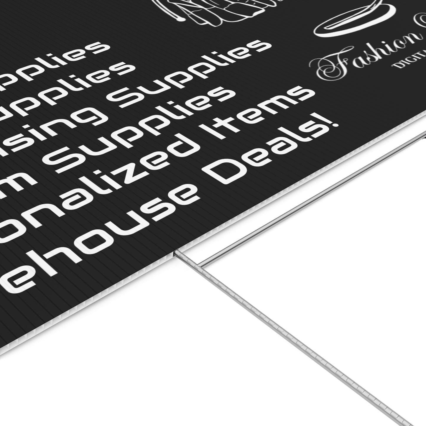 Personalized Lawn Sign - Fashion Locker