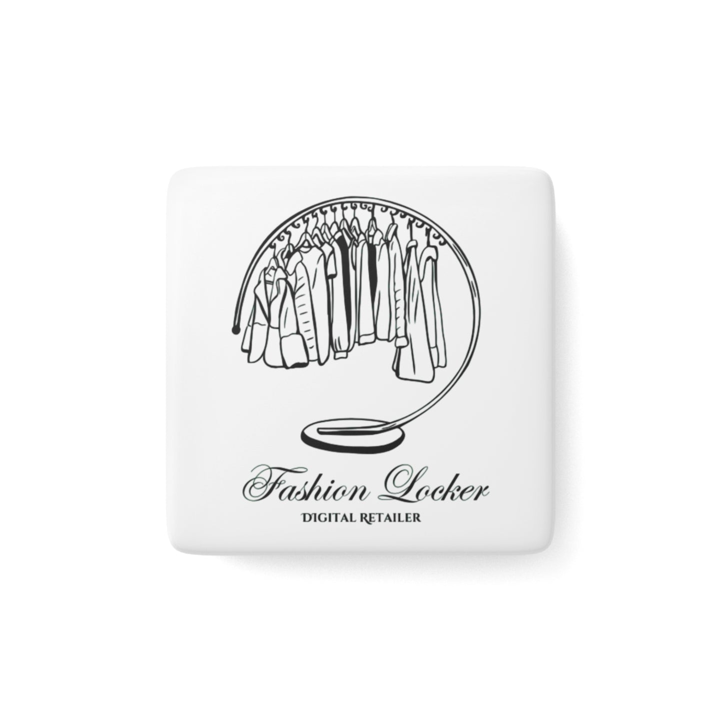 Fashion Locker Porcelain Magnet