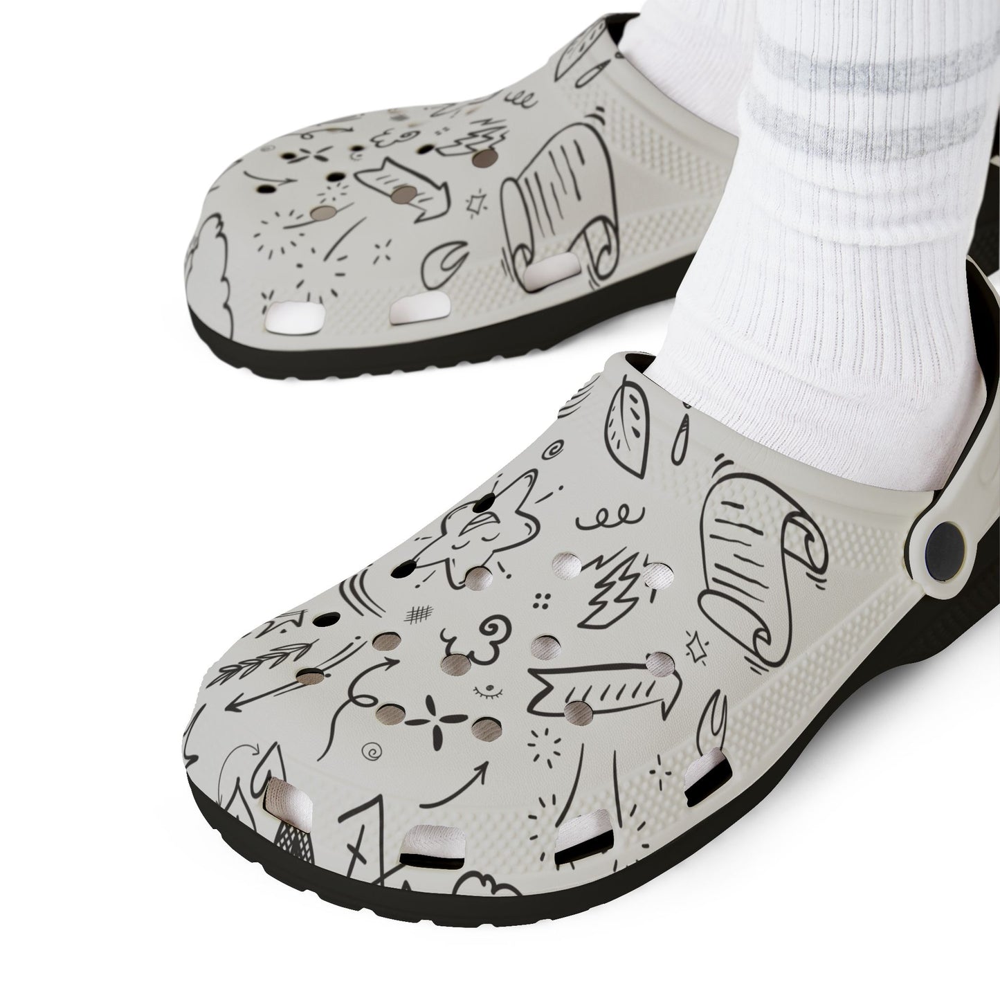 Artistic EVA Foam Rubber Shoes
