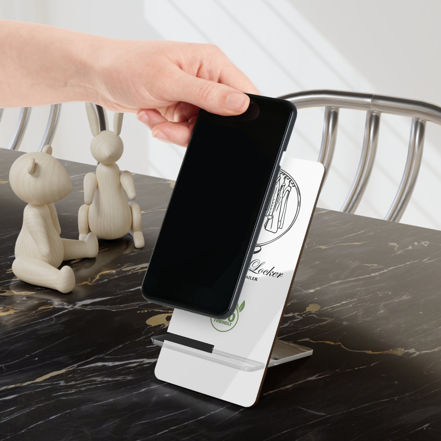 Eco-Friendly Smartphone Display Stand