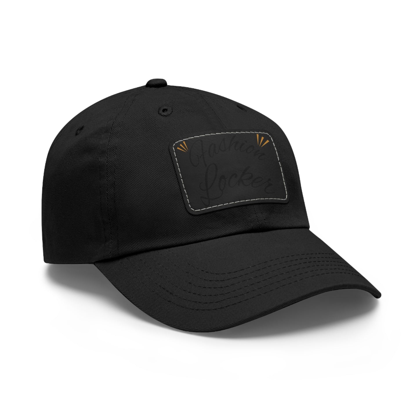 Fashion Locker Leather Patch Unisex Cap