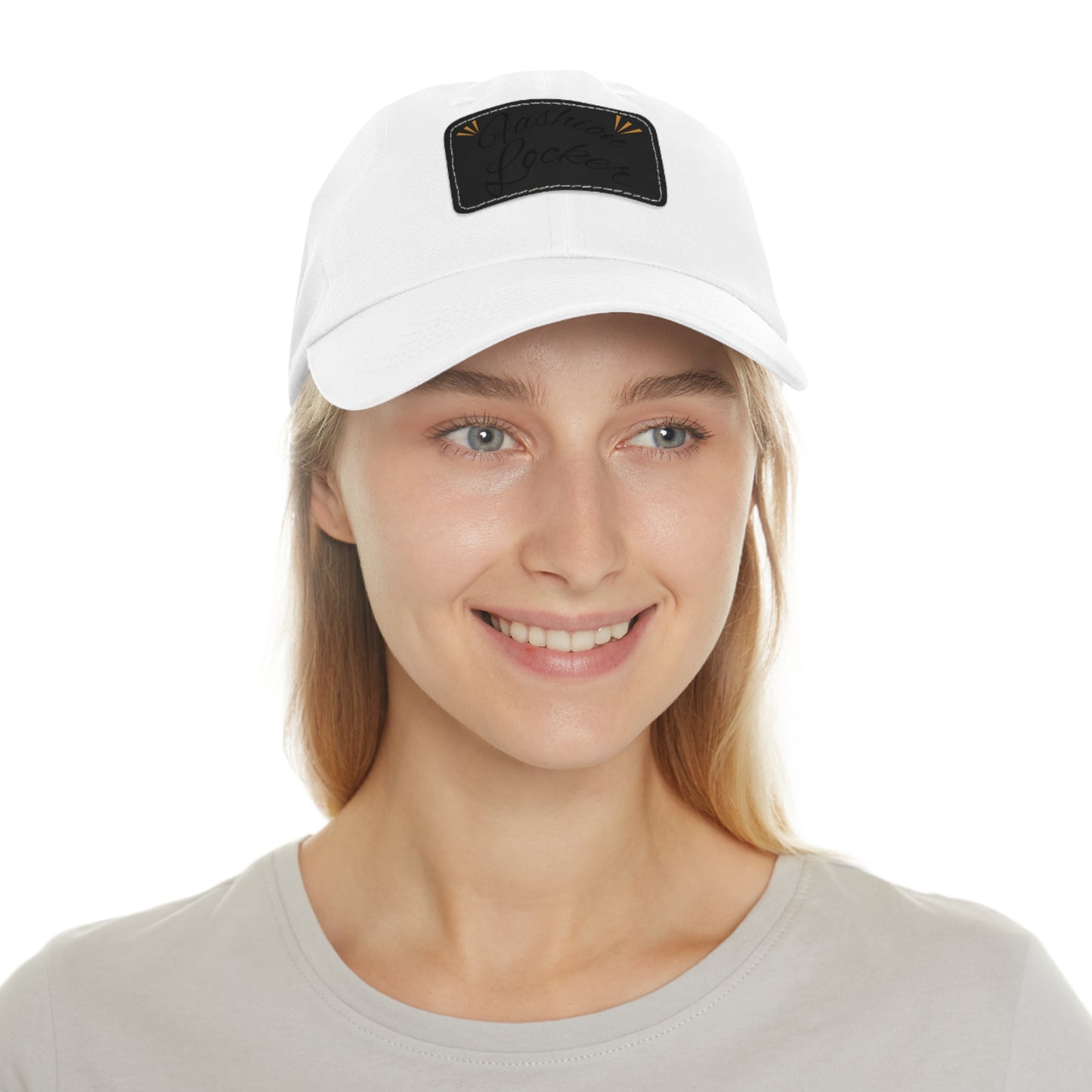 Fashion Locker Leather Patch Unisex Cap