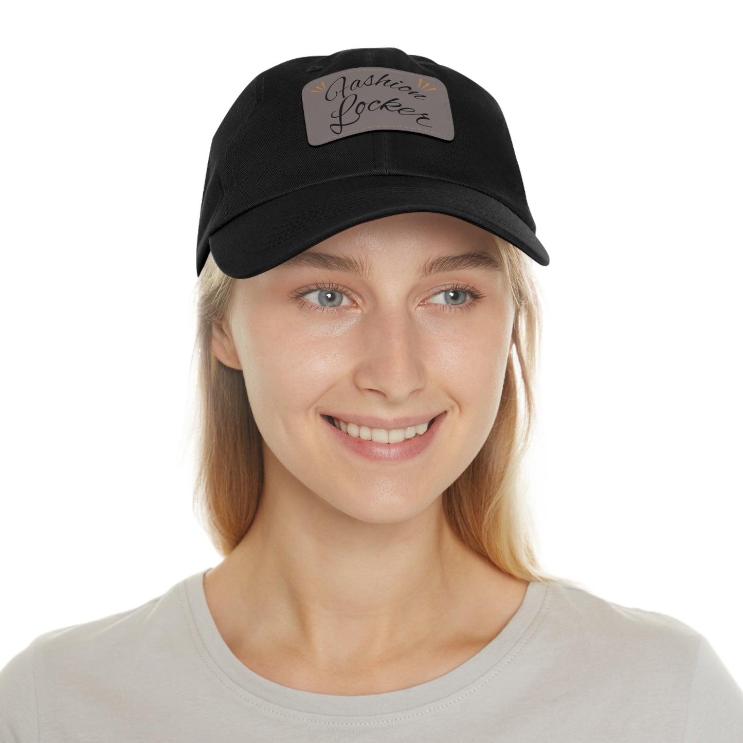 Fashion Locker Leather Patch Unisex Cap