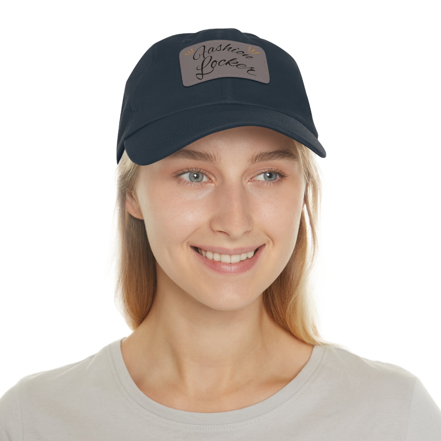 Fashion Locker Leather Patch Unisex Cap