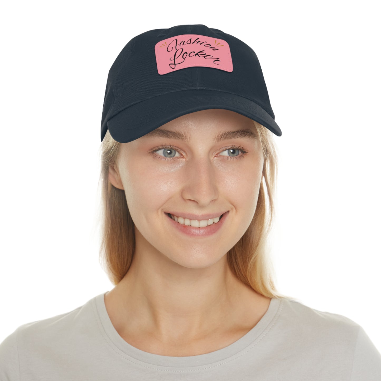 Fashion Locker Leather Patch Unisex Cap