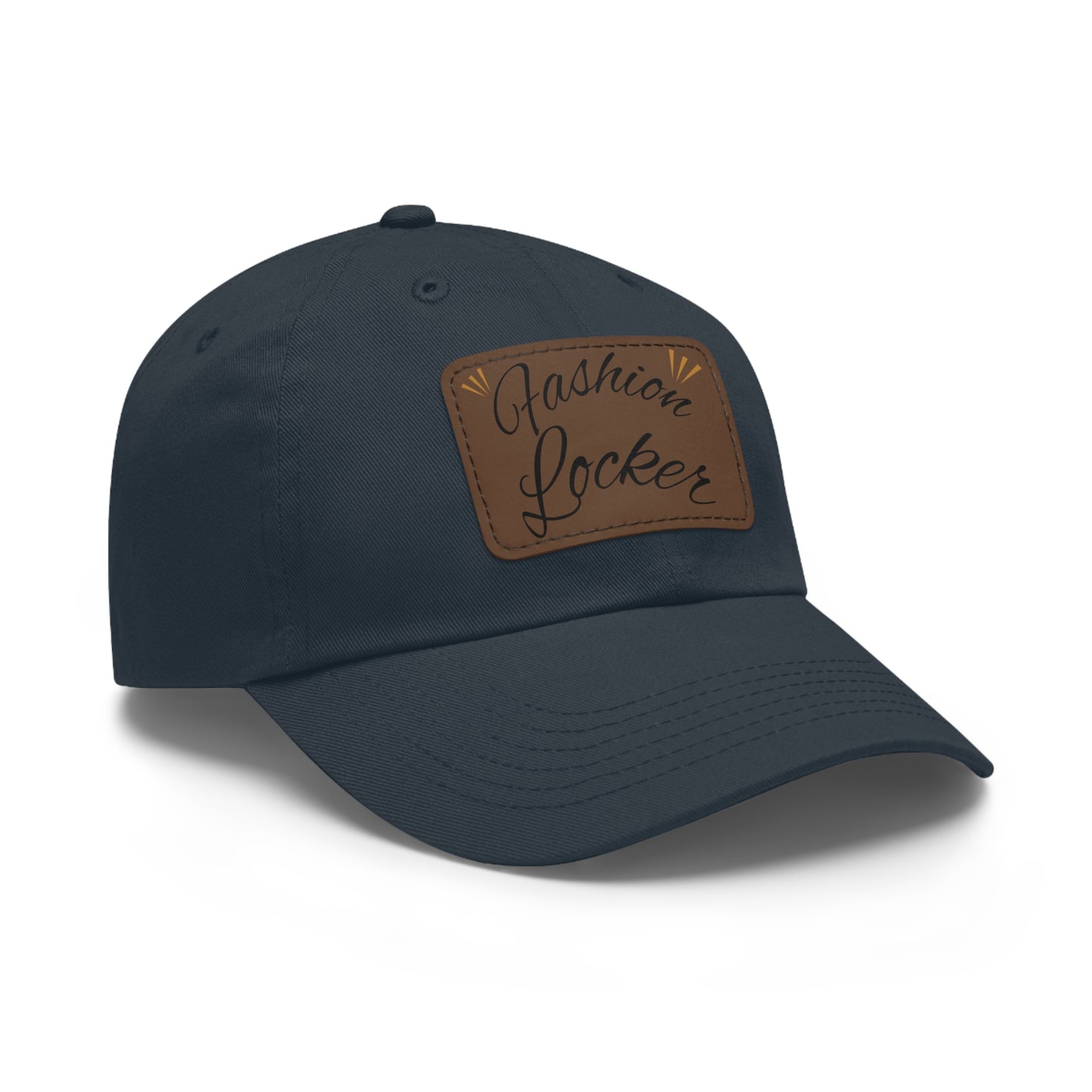Fashion Locker Leather Patch Unisex Cap