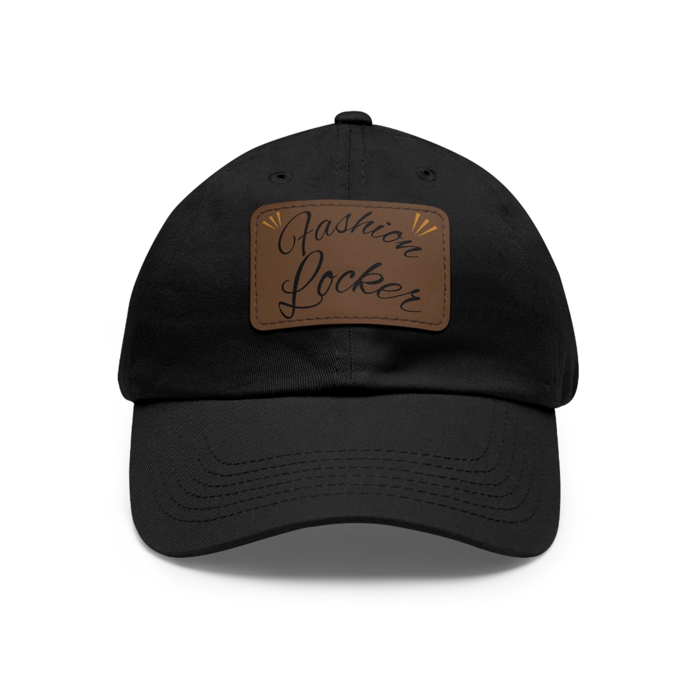 Fashion Locker Leather Patch Unisex Cap