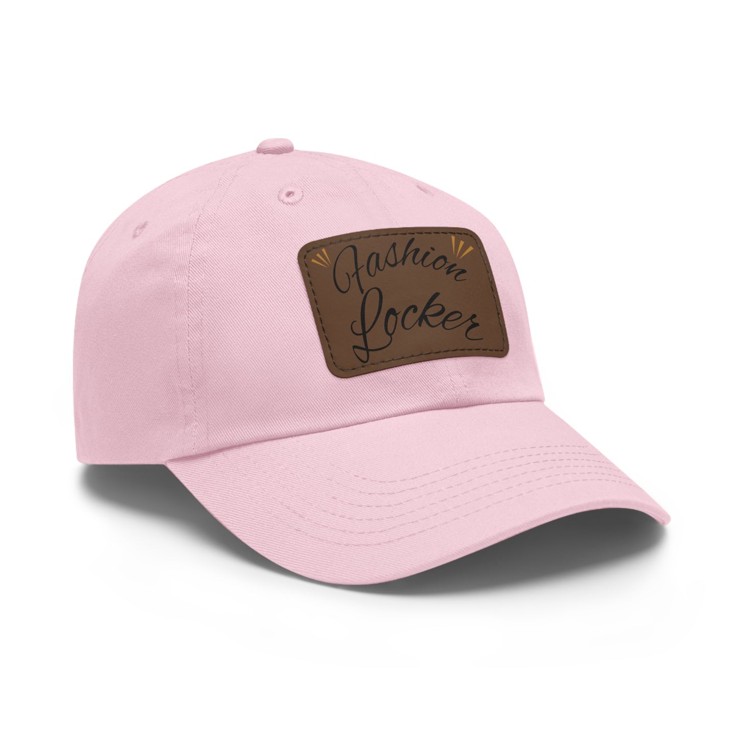 Fashion Locker Leather Patch Unisex Cap