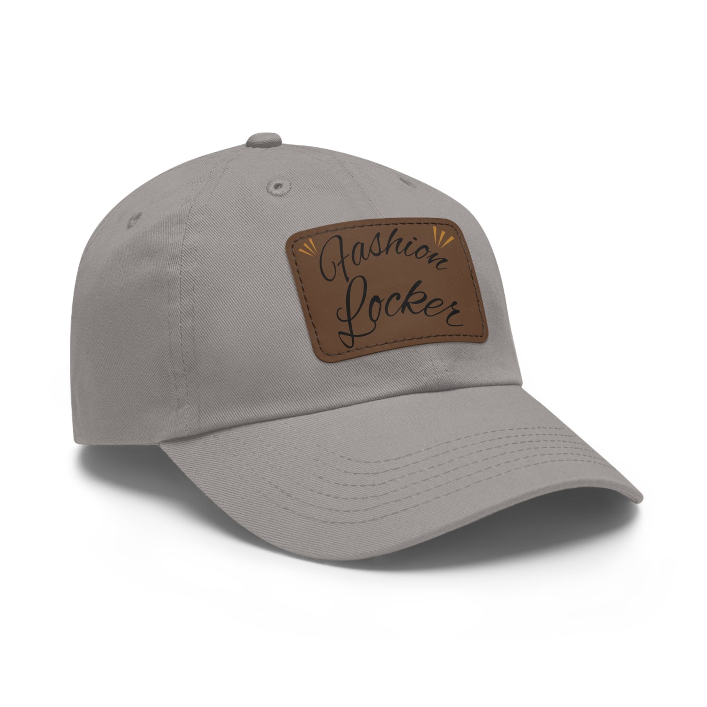 Fashion Locker Leather Patch Unisex Cap