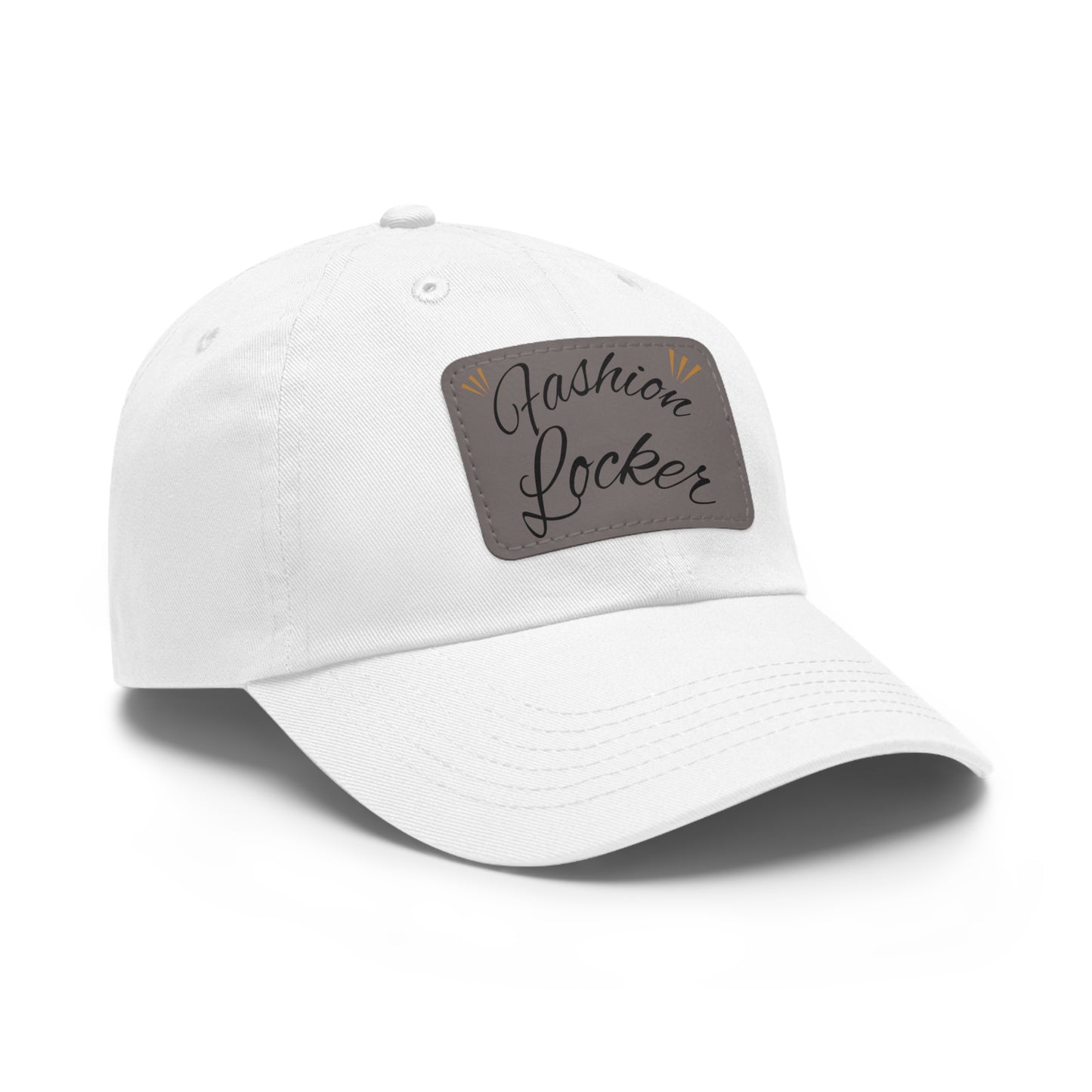 Fashion Locker Leather Patch Unisex Cap