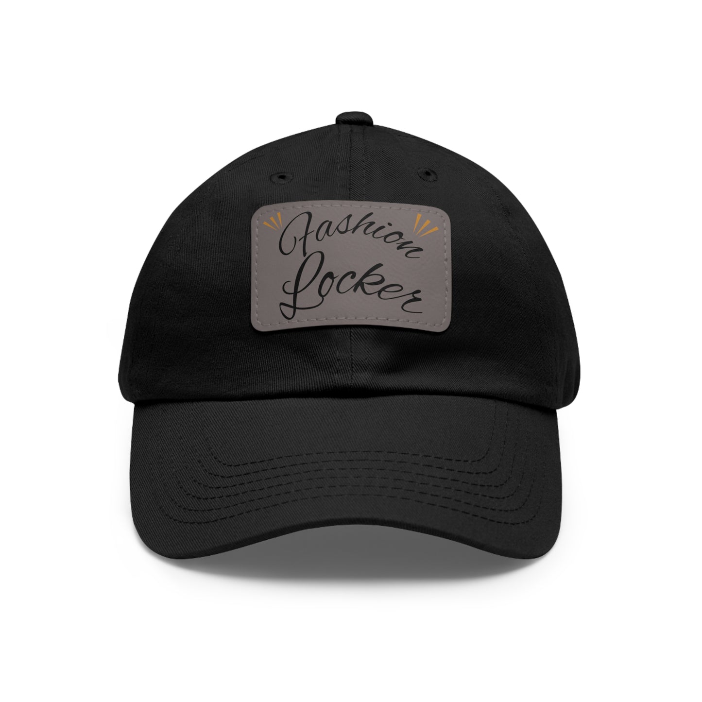 Fashion Locker Leather Patch Unisex Cap