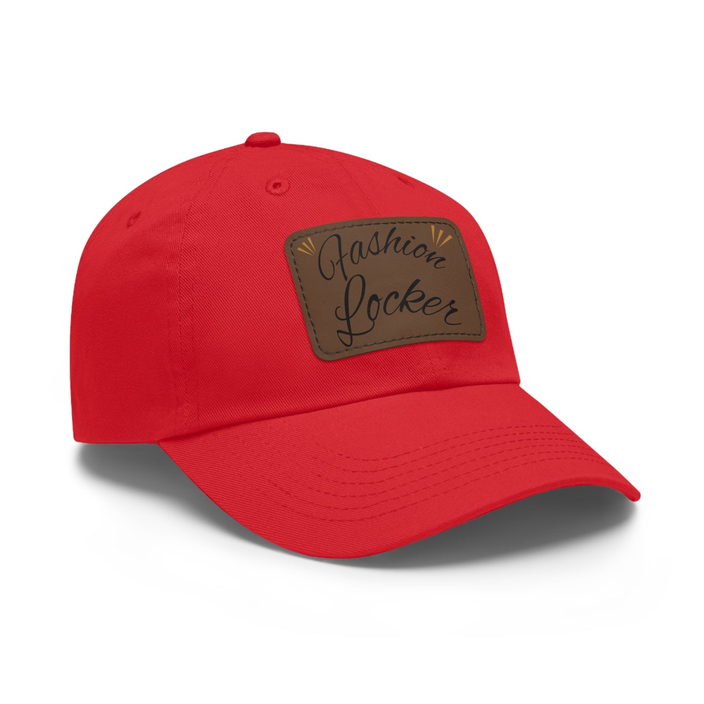 Fashion Locker Leather Patch Unisex Cap