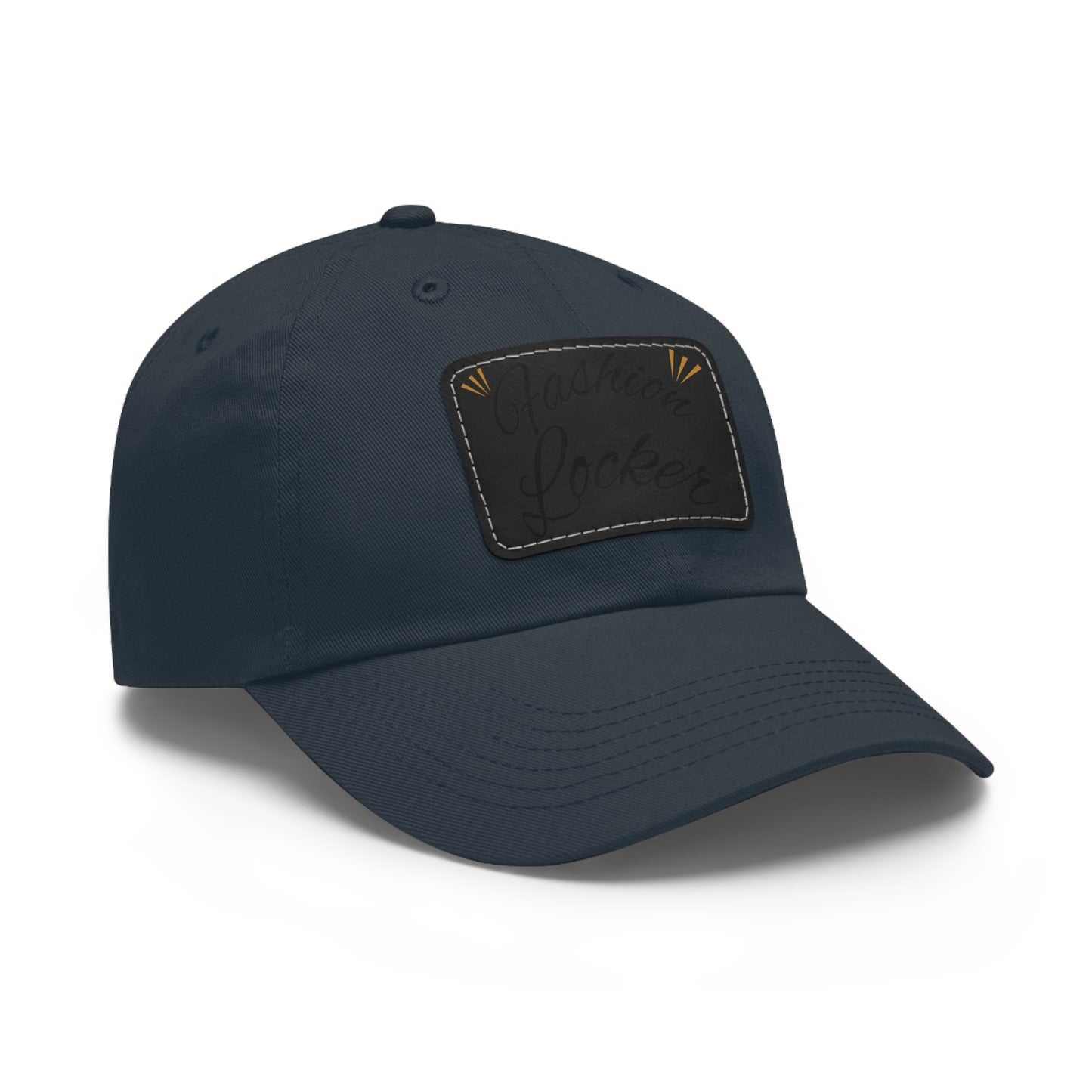 Fashion Locker Leather Patch Unisex Cap