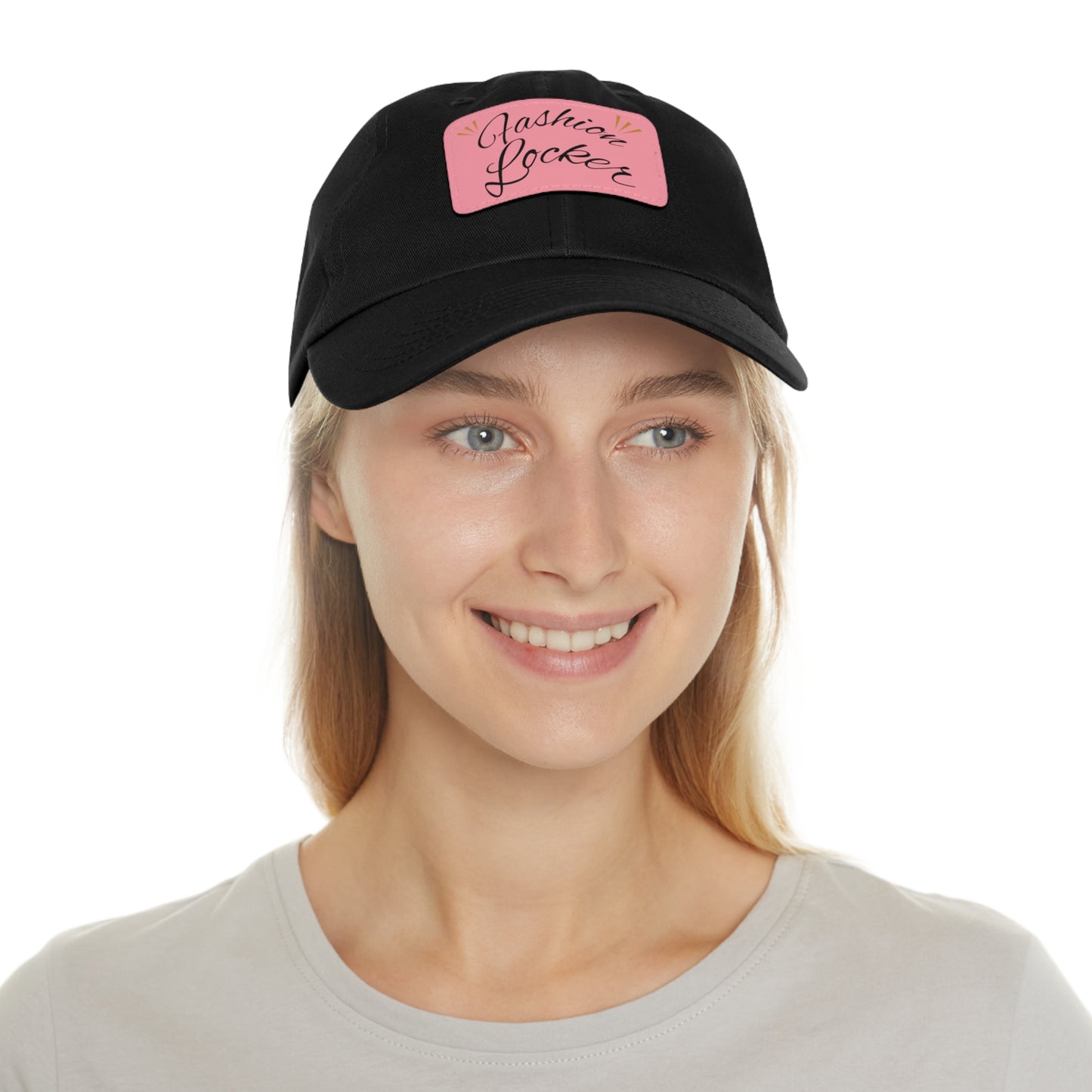 Fashion Locker Leather Patch Unisex Cap