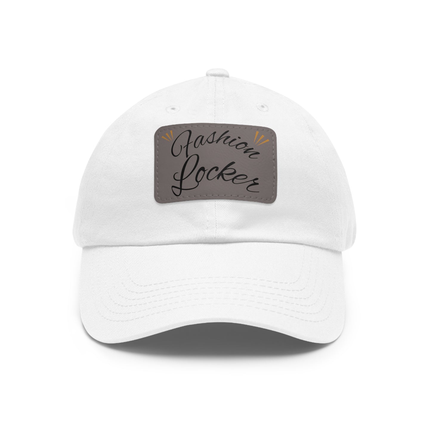 Fashion Locker Leather Patch Unisex Cap