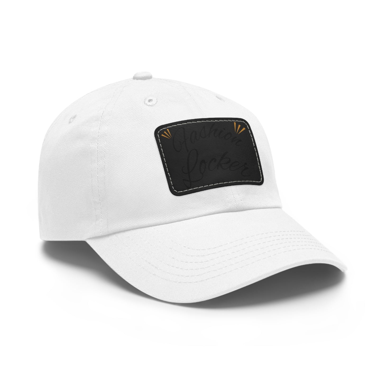 Fashion Locker Leather Patch Unisex Cap