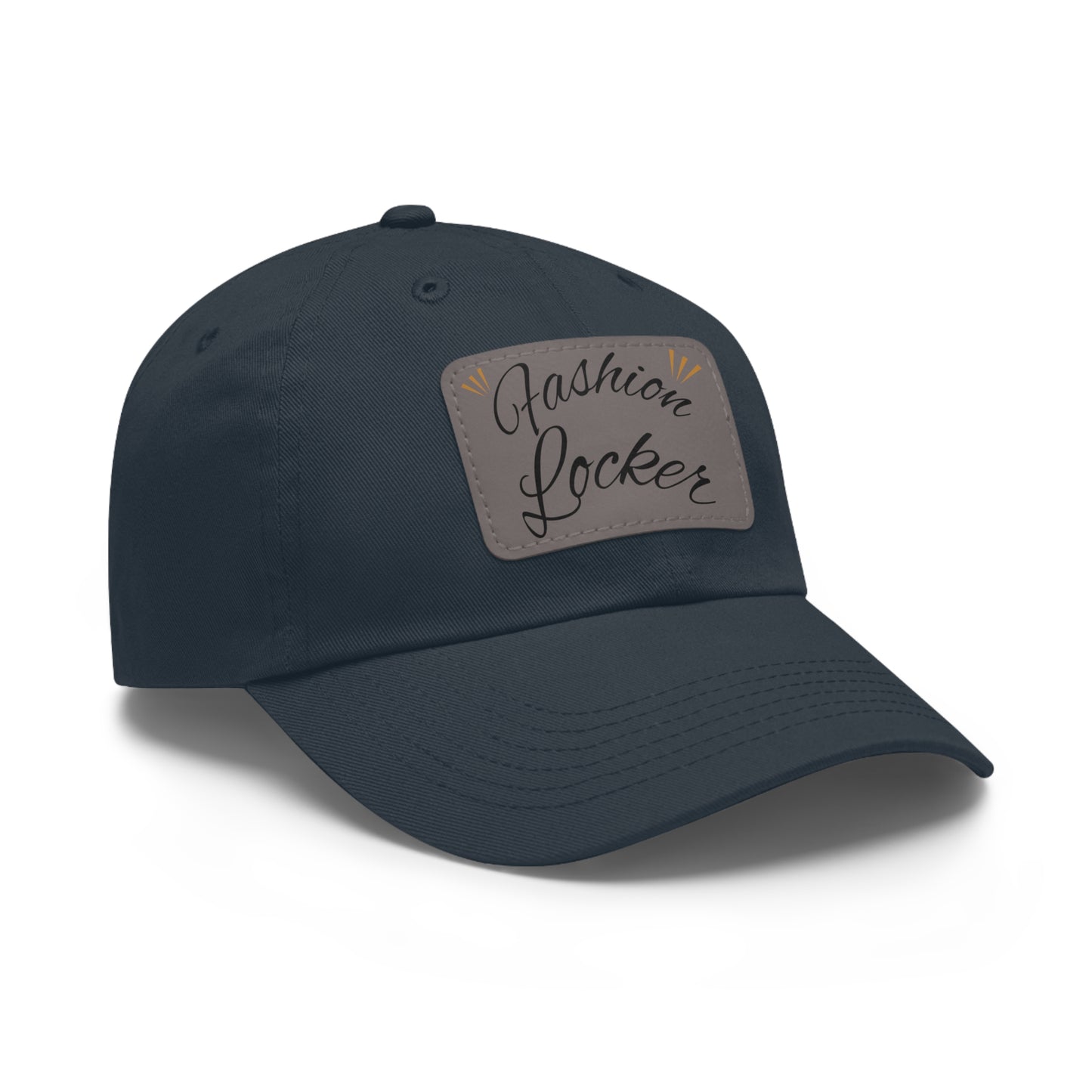 Fashion Locker Leather Patch Unisex Cap
