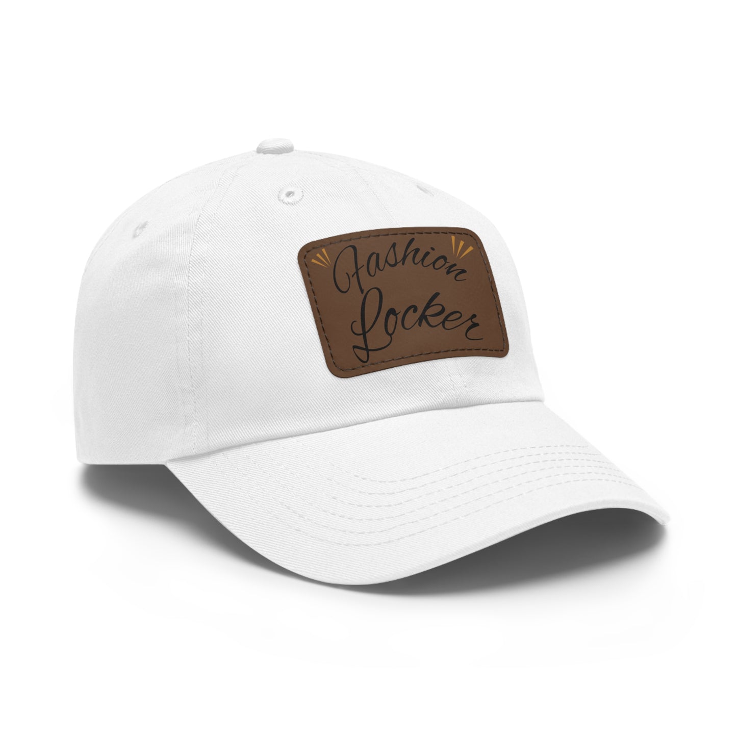 Fashion Locker Leather Patch Unisex Cap