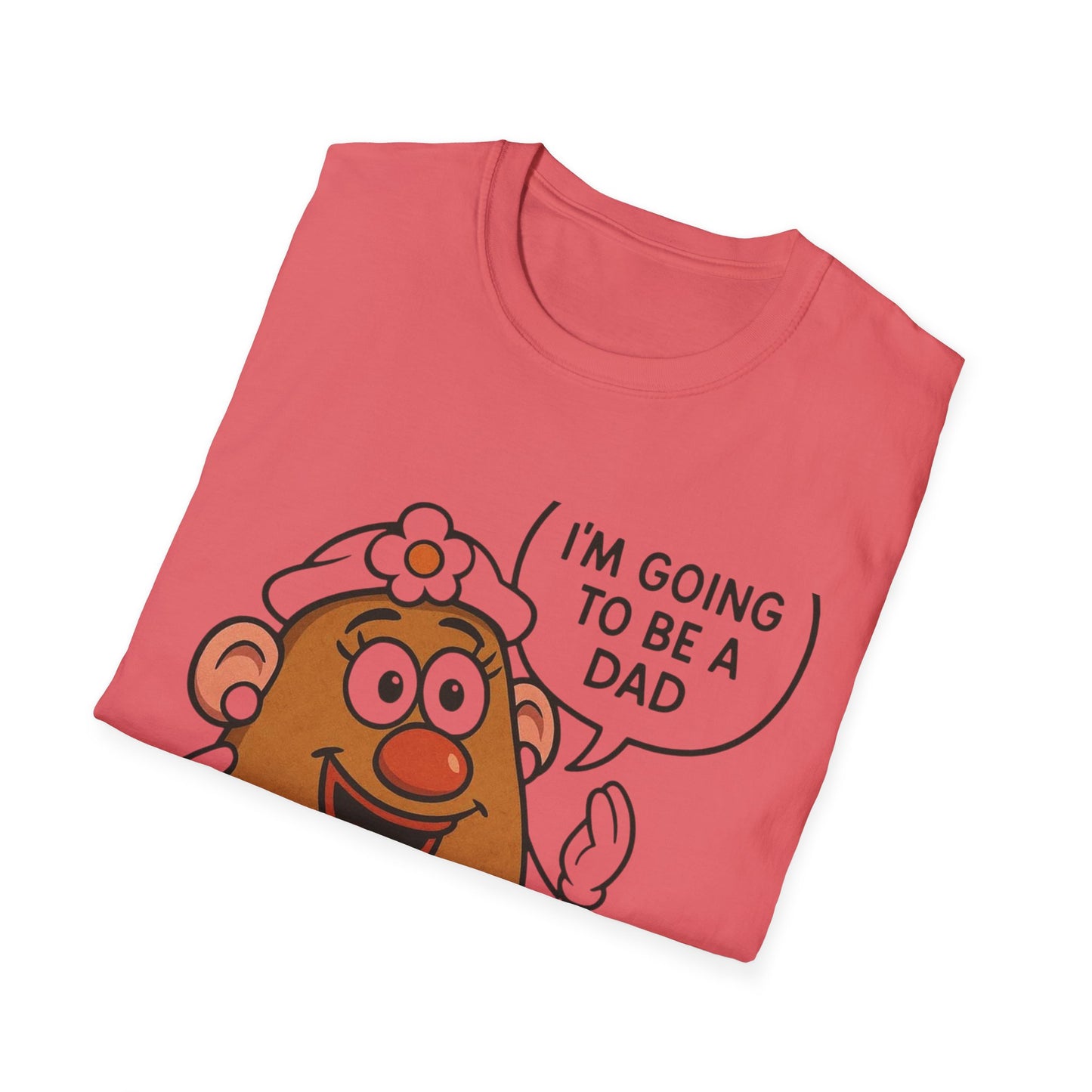 Humorous Dad Announcement T-Shirt