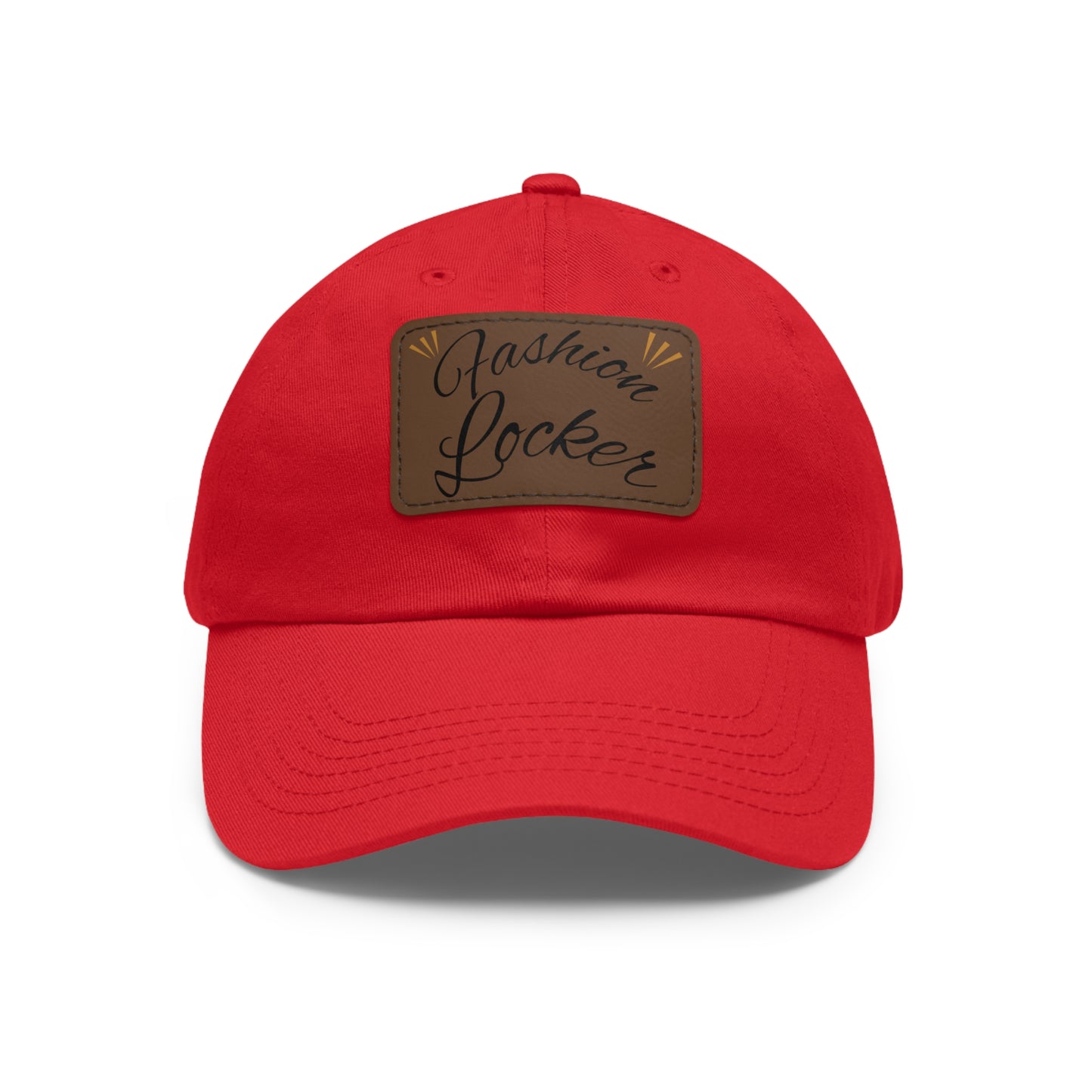 Fashion Locker Leather Patch Unisex Cap