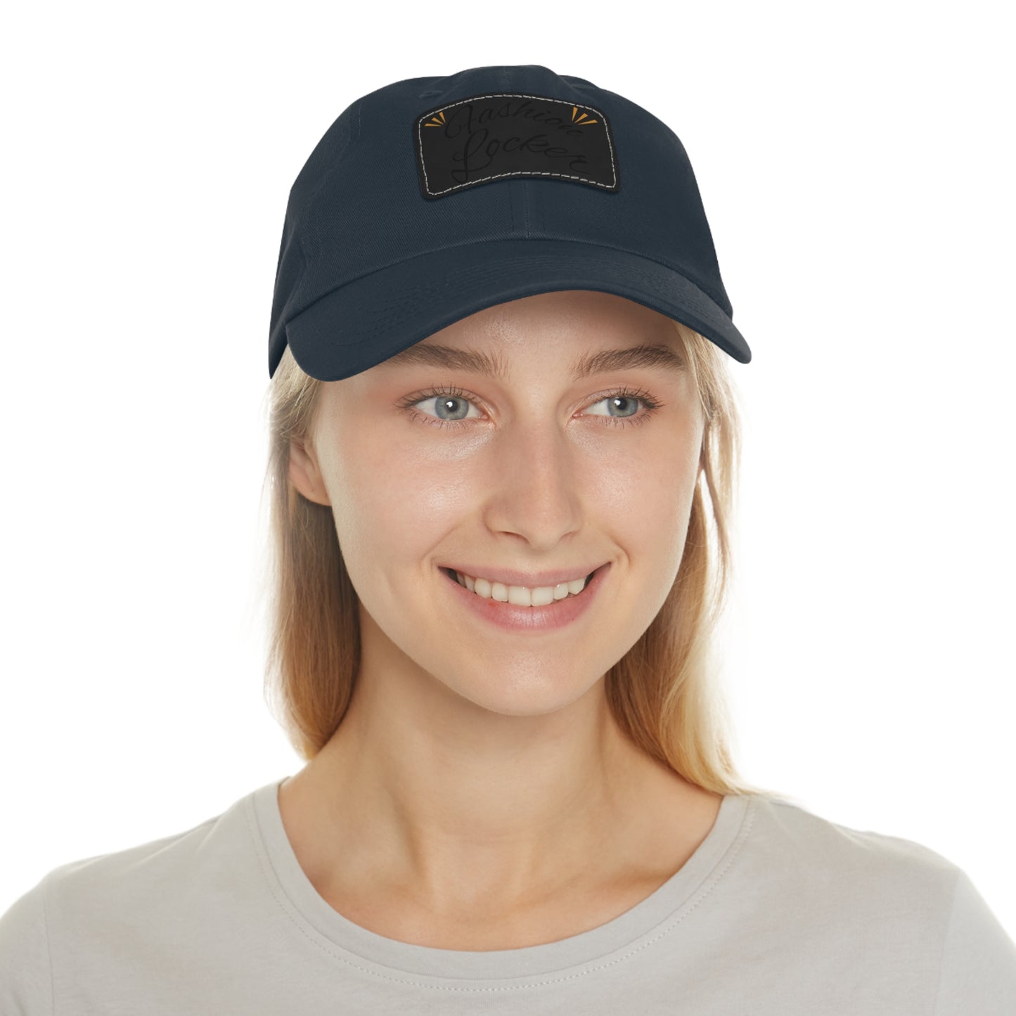 Fashion Locker Leather Patch Unisex Cap