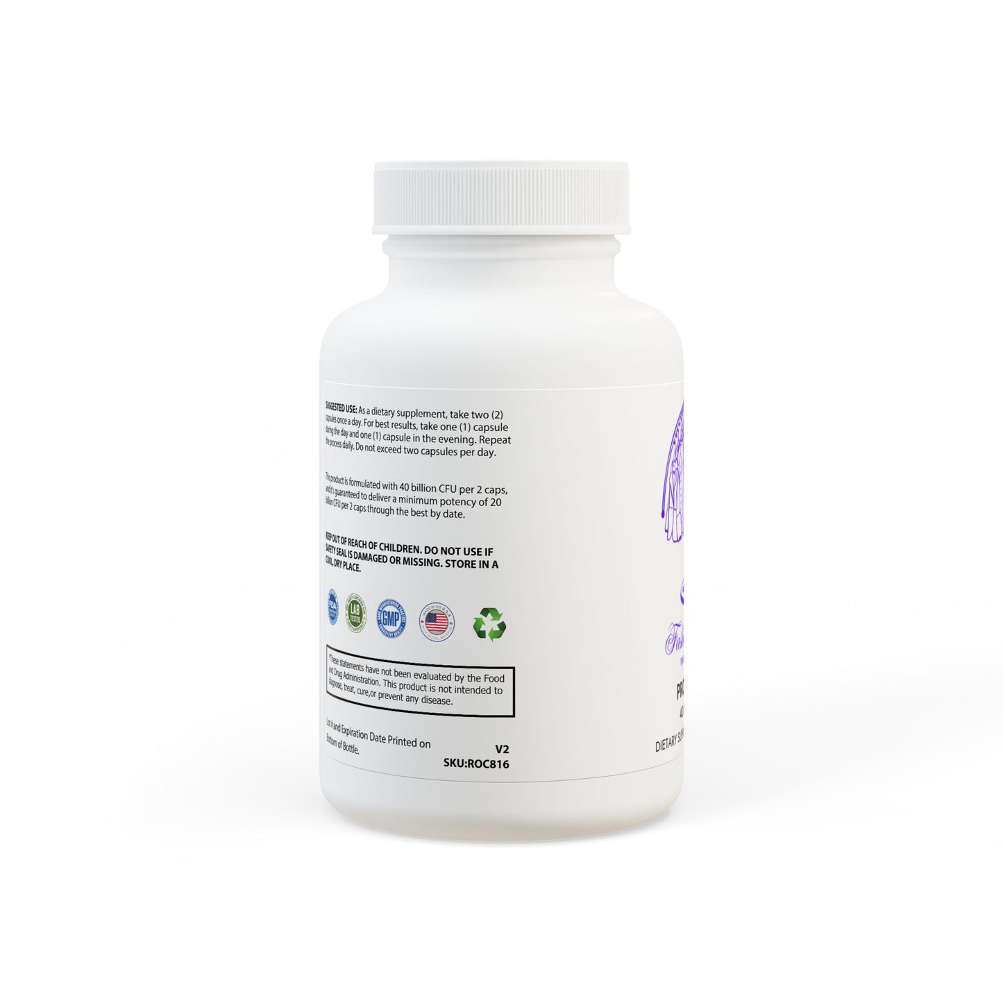 Probiotics Supplement (60 Capsules)