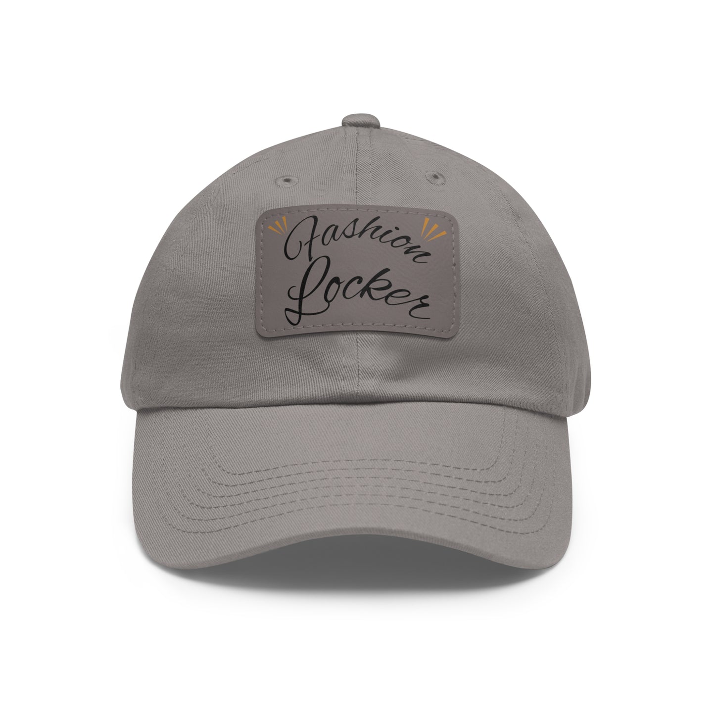 Fashion Locker Leather Patch Unisex Cap