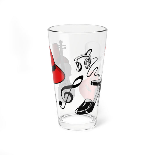 Musical Mixing Glass - 16oz