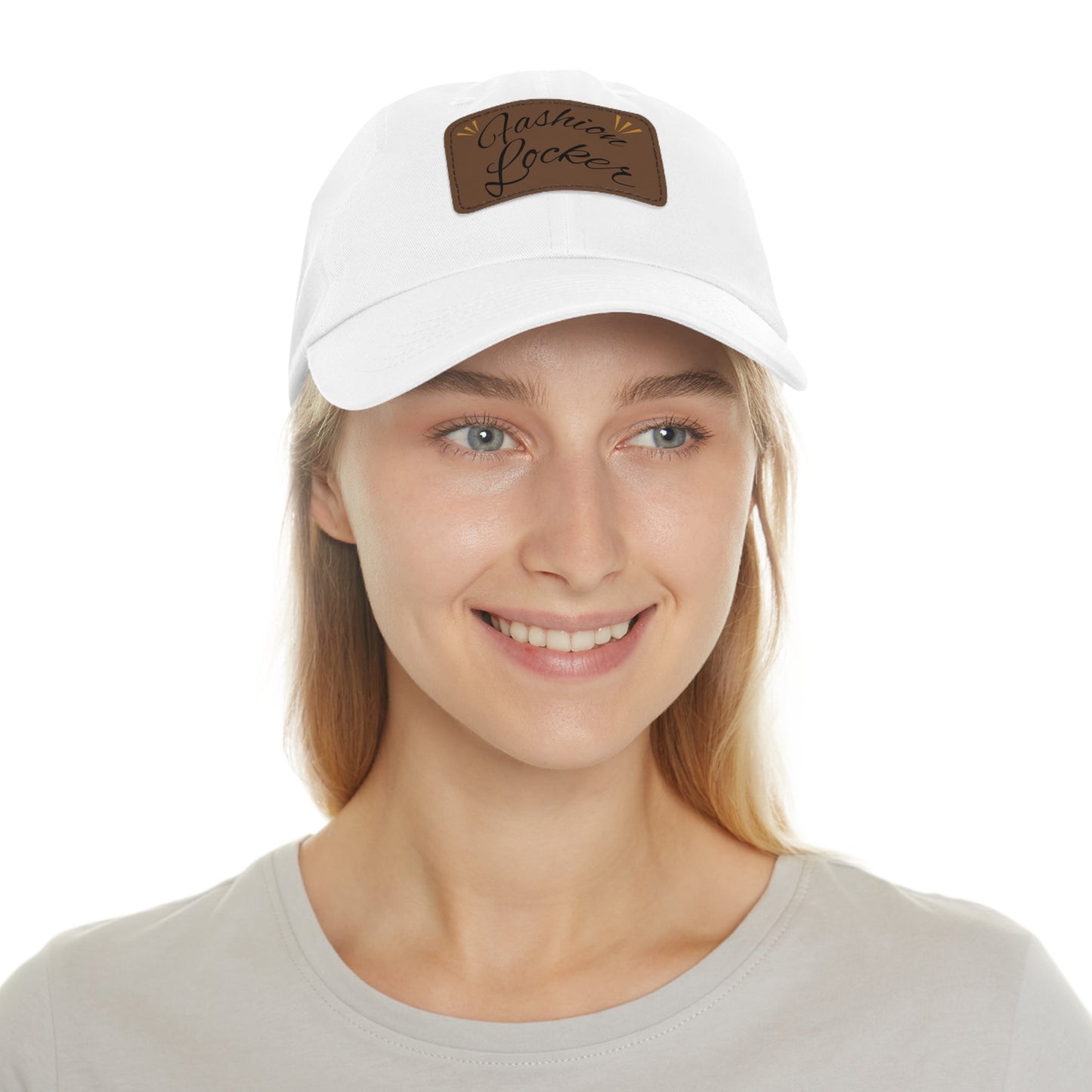 Fashion Locker Leather Patch Unisex Cap