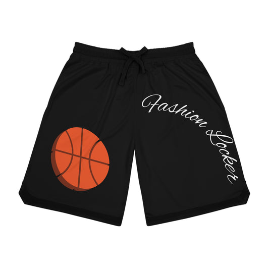 Fashion Locker Basketball Print Shorts