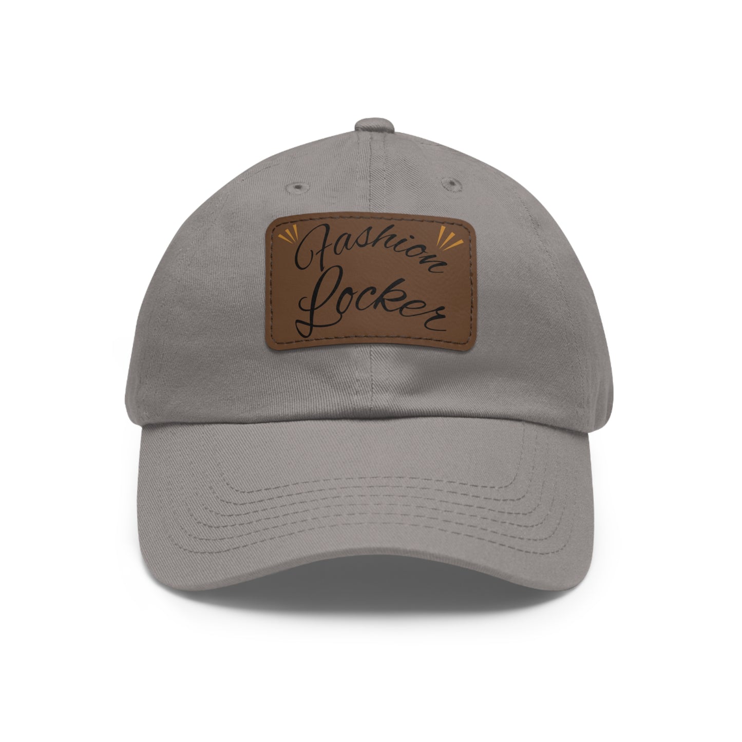 Fashion Locker Leather Patch Unisex Cap