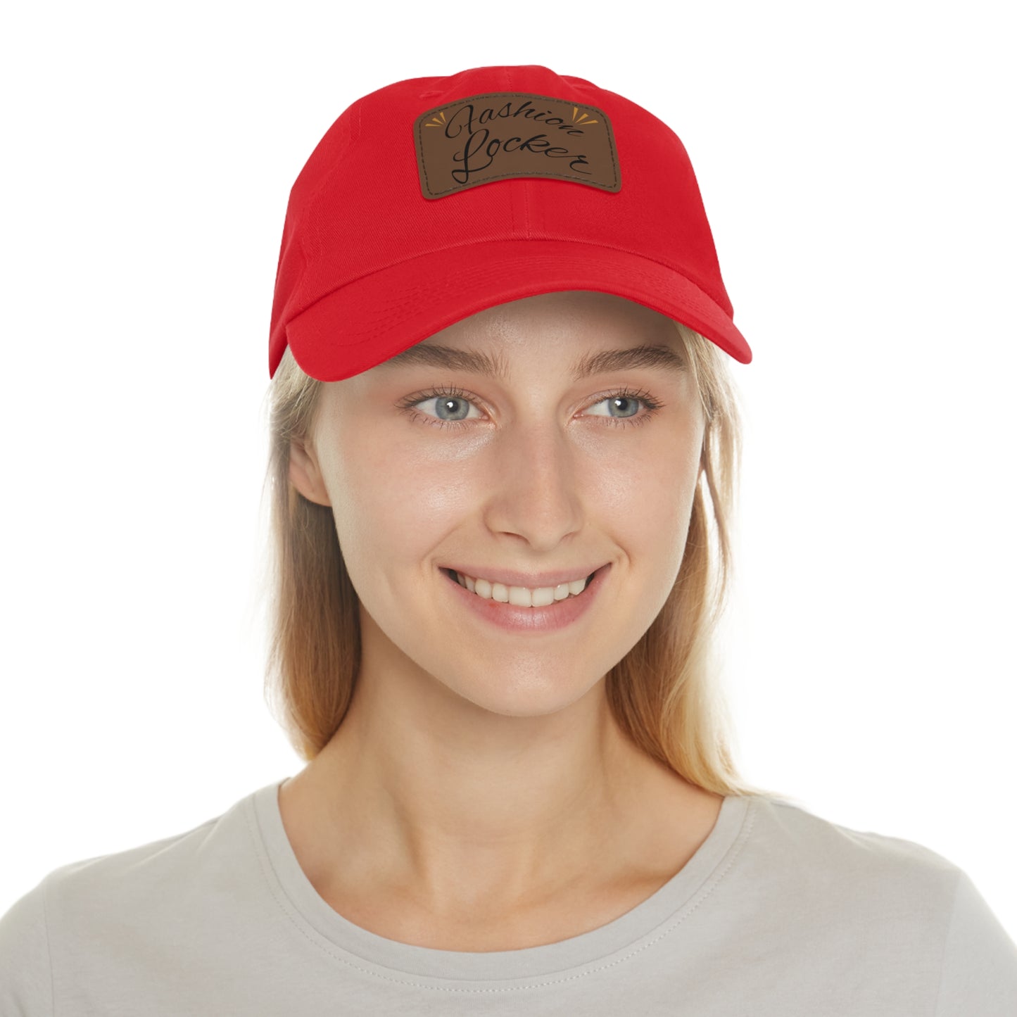 Fashion Locker Leather Patch Unisex Cap