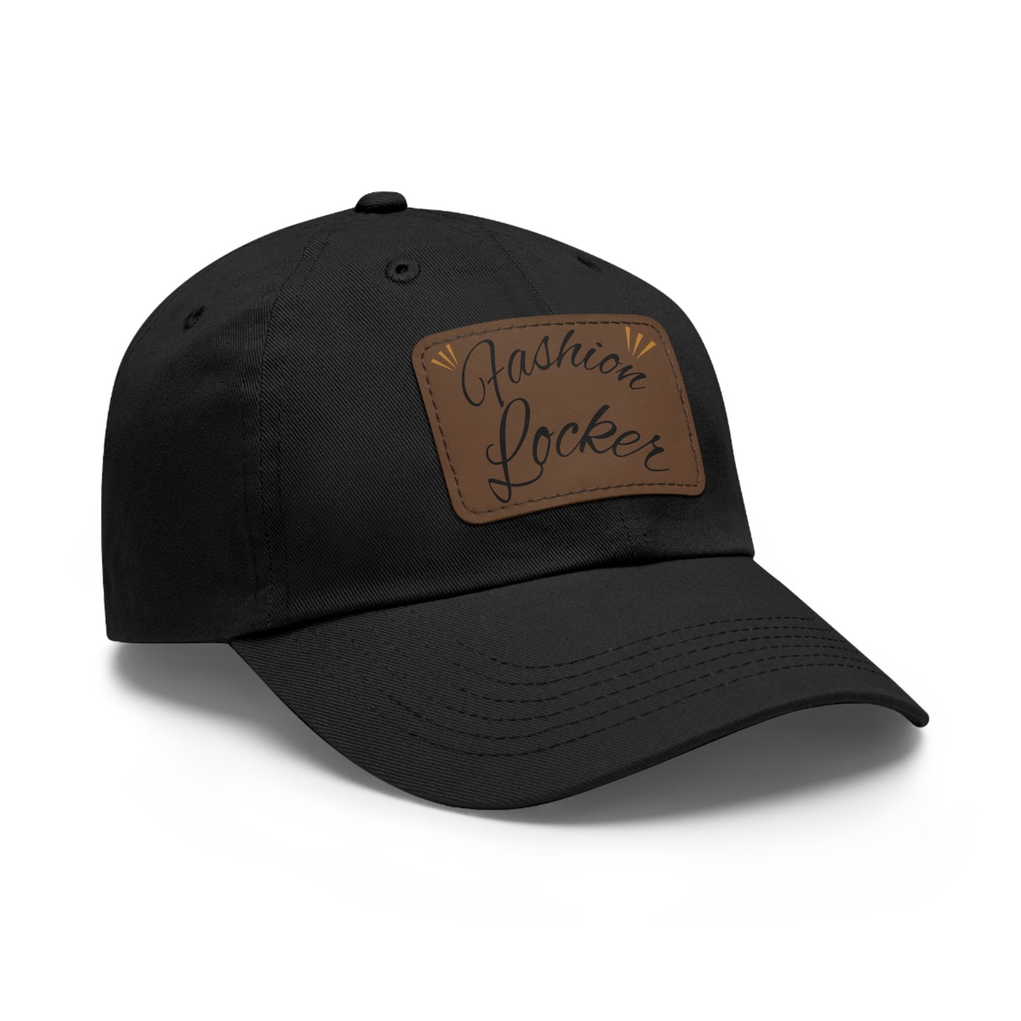 Fashion Locker Leather Patch Unisex Cap