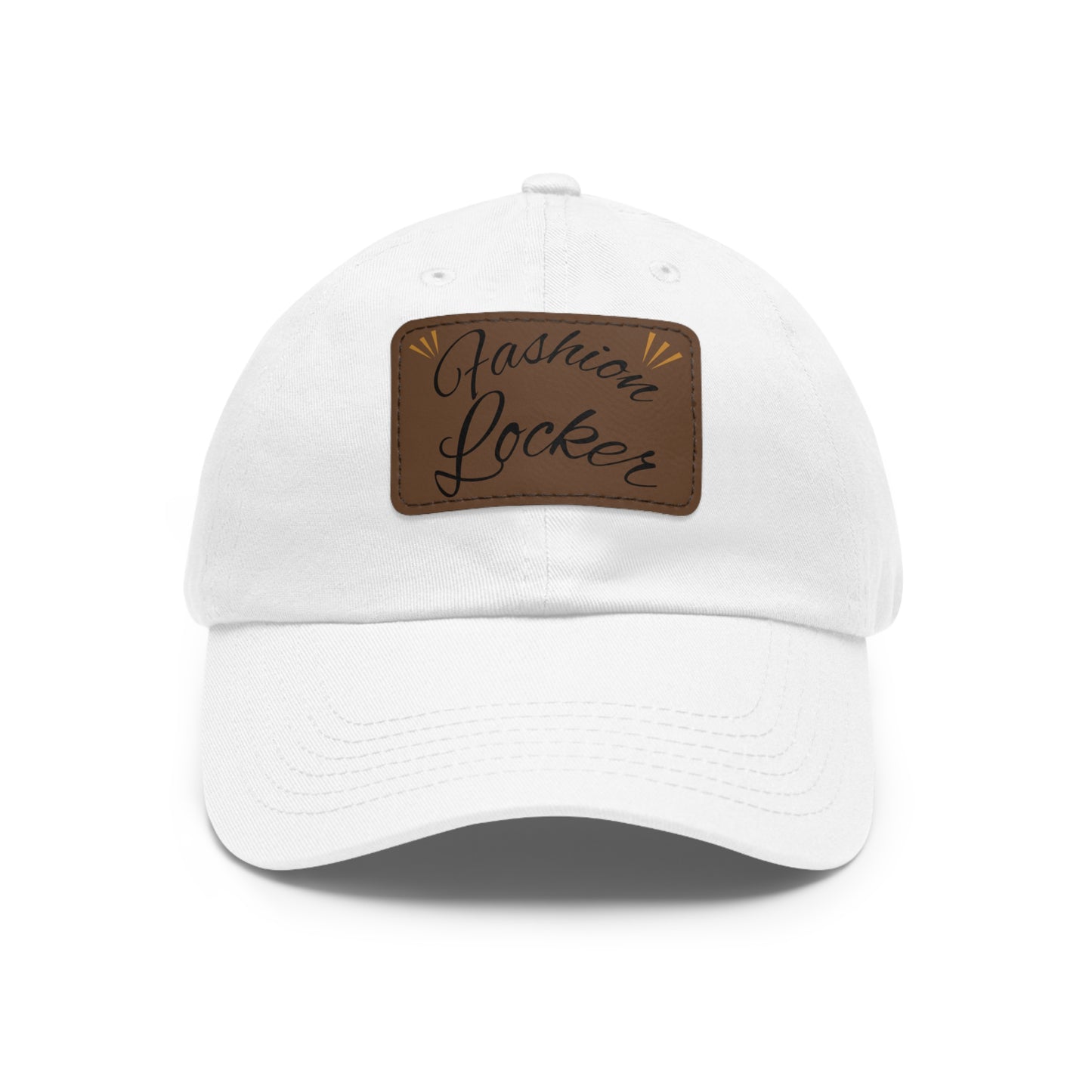 Fashion Locker Leather Patch Unisex Cap