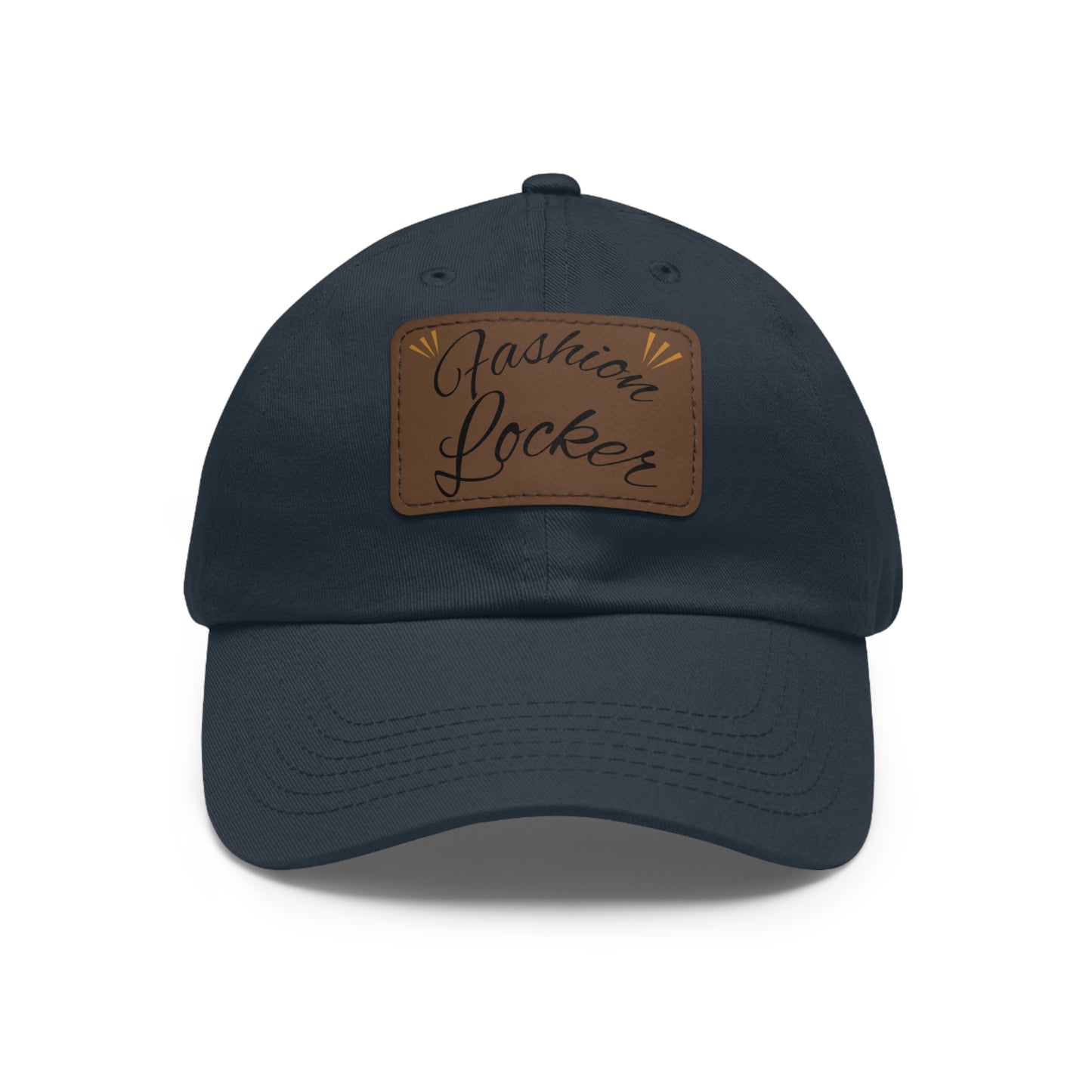 Fashion Locker Leather Patch Unisex Cap