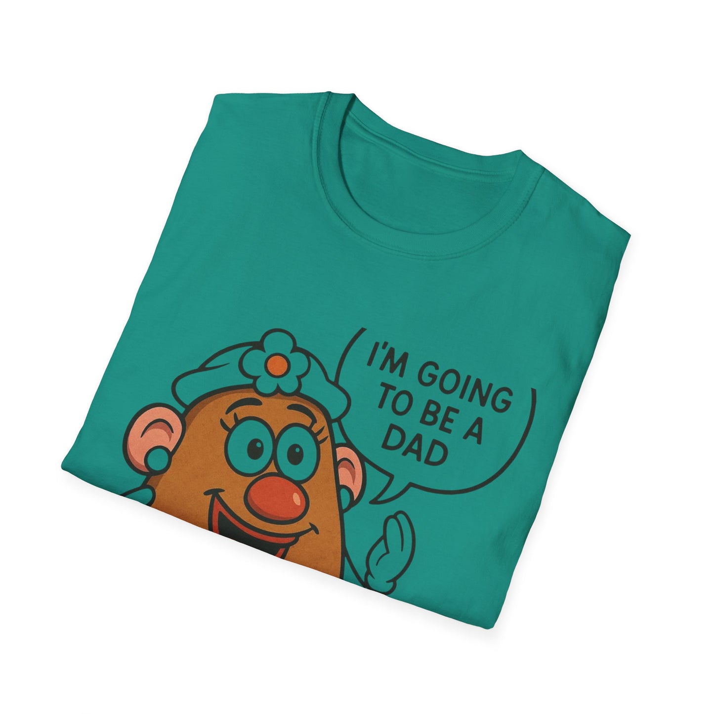 Humorous Dad Announcement T-Shirt